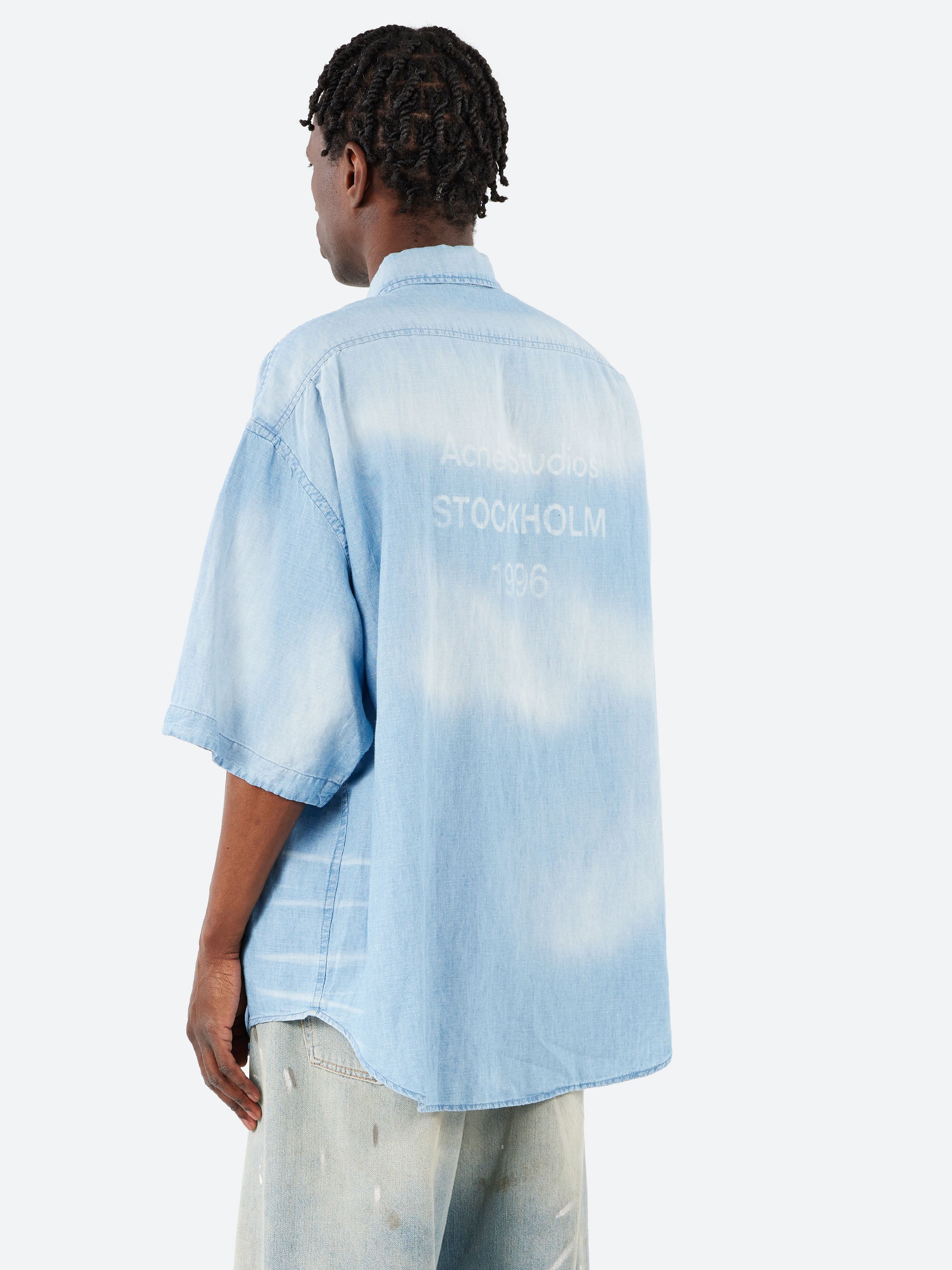 Button-Up Shirt Logo Stamp