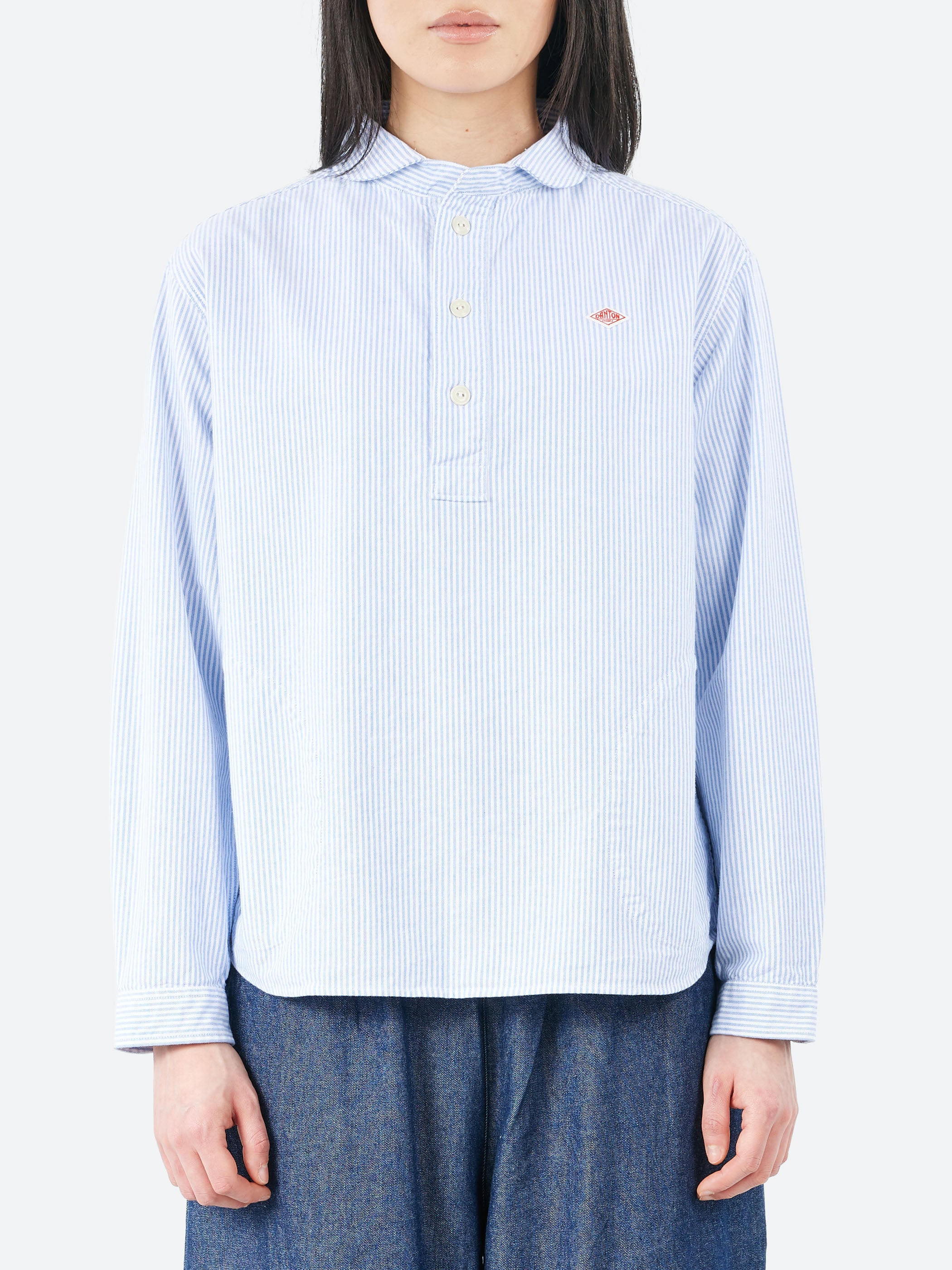 Women's Round Collar Pullover L/S Shirt