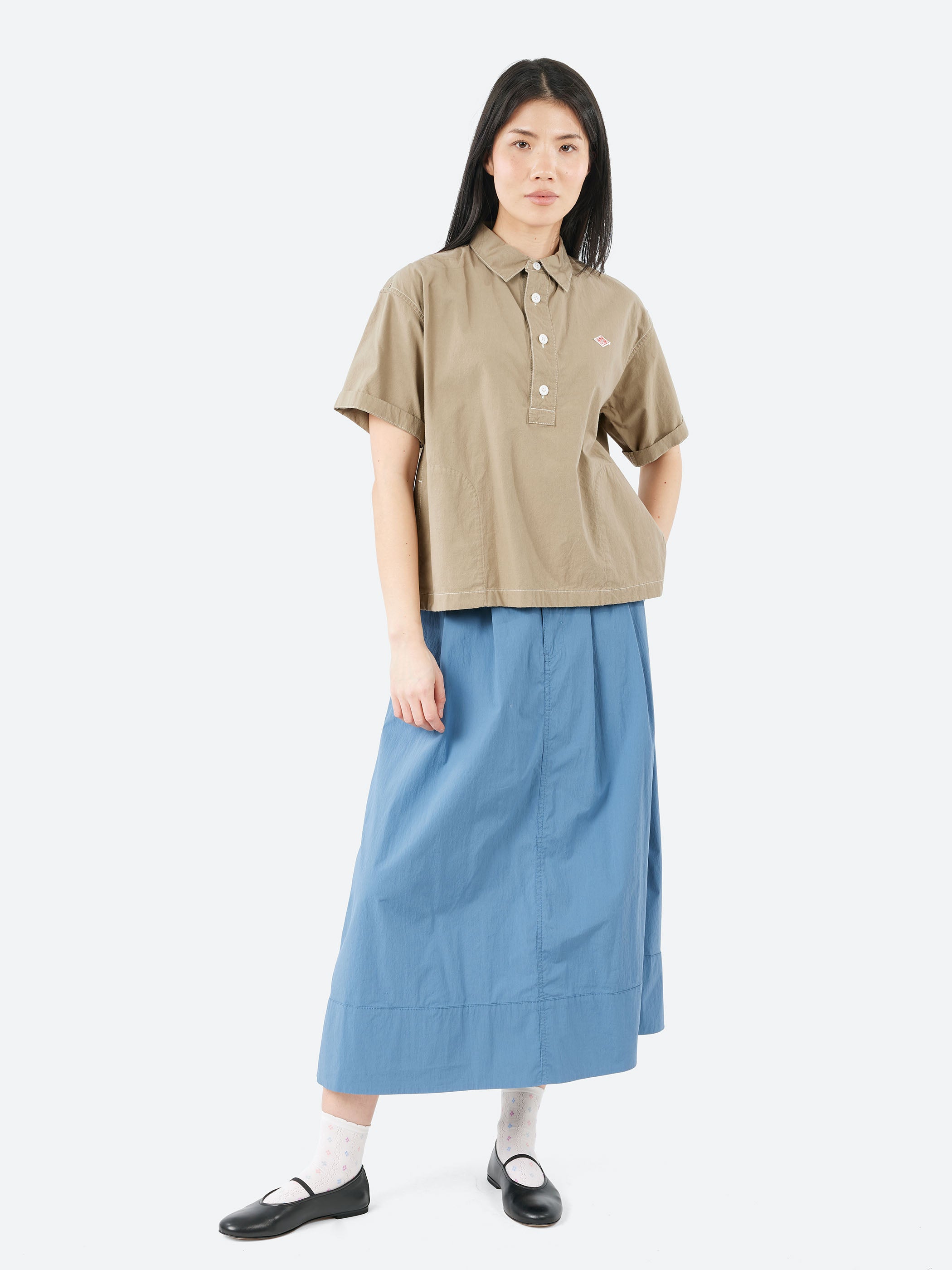 Short Sleeve Pullover Work Shirt