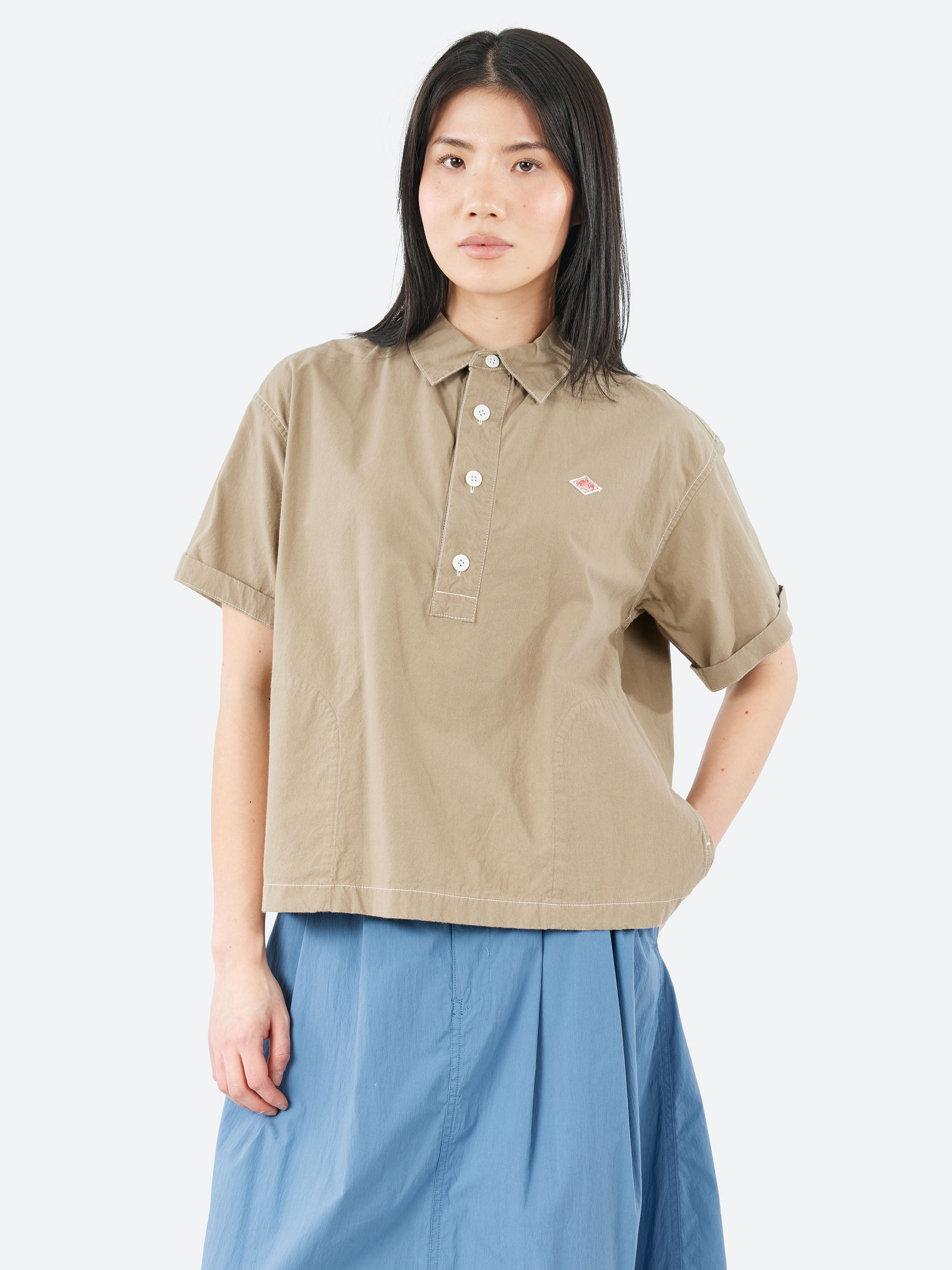Short Sleeve Pullover Work Shirt