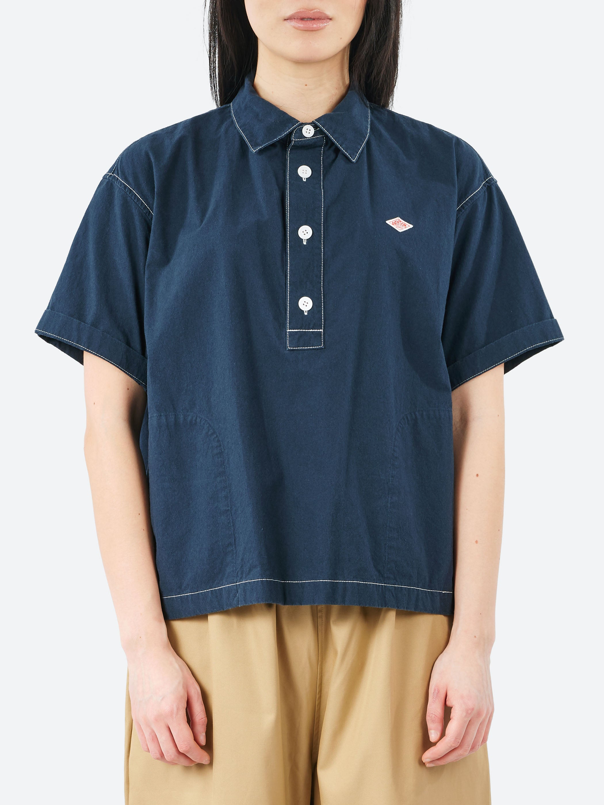 Short Sleeve Pullover Work Shirt