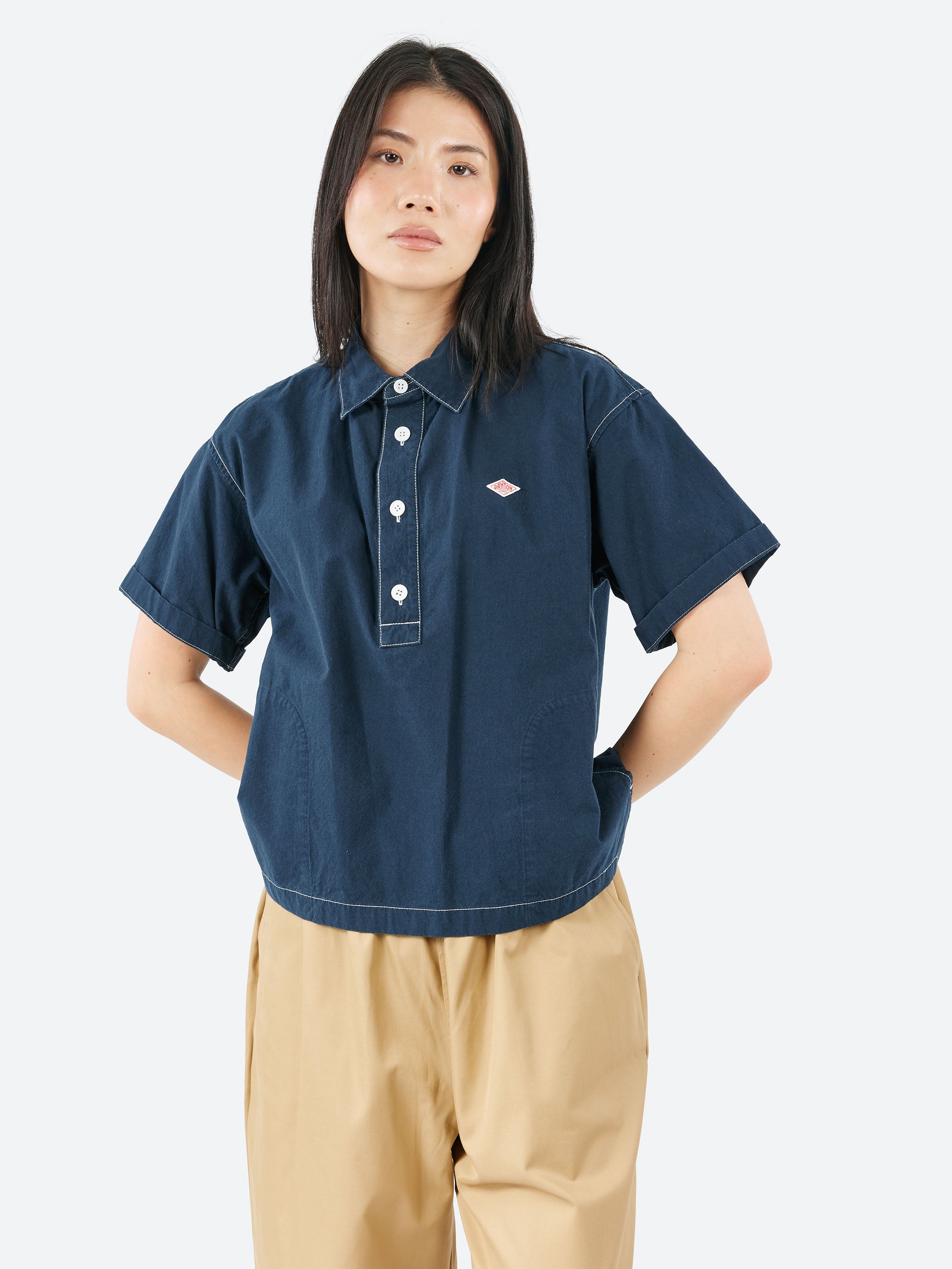 Short Sleeve Pullover Work Shirt