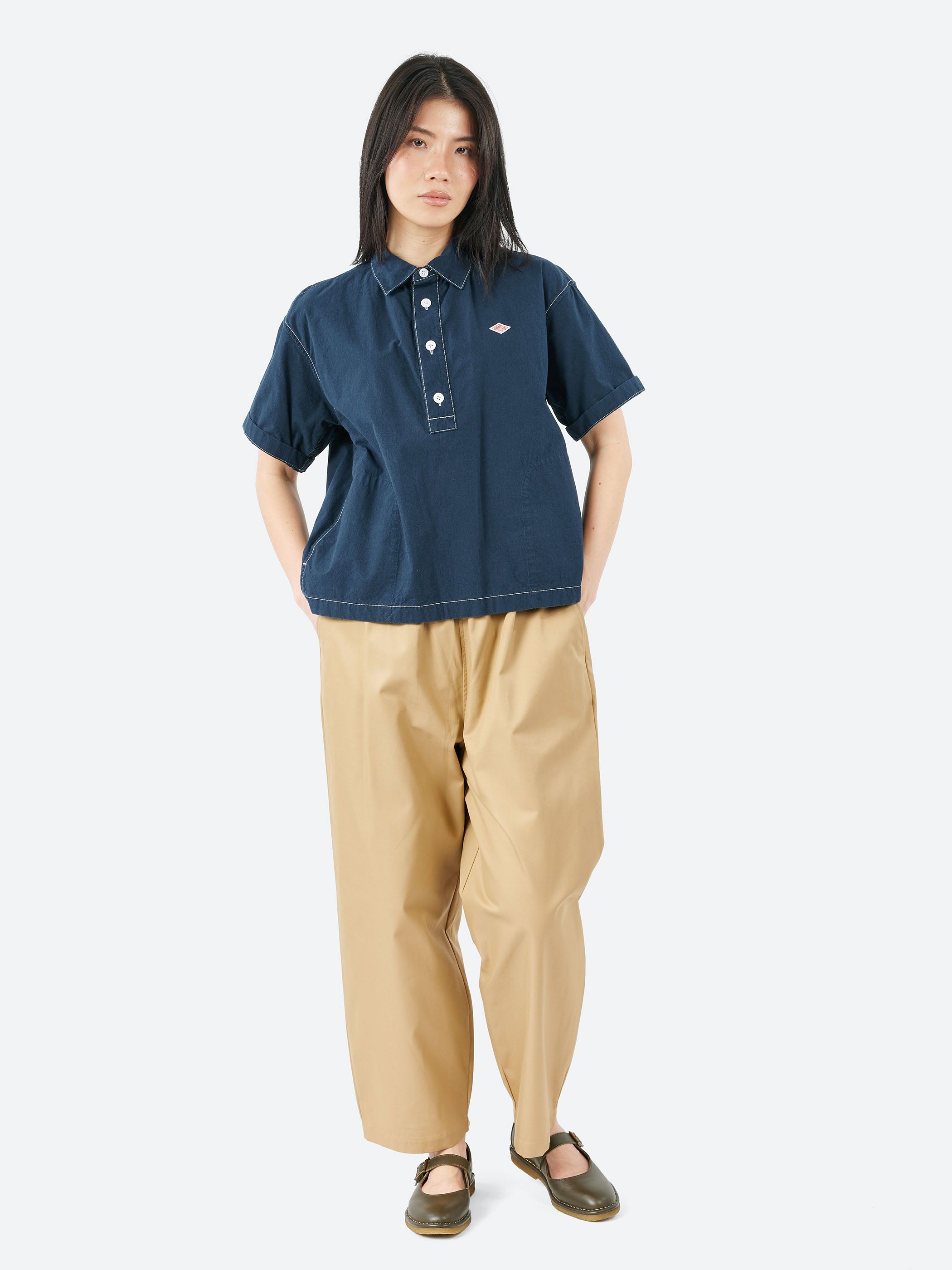 Short Sleeve Pullover Work Shirt
