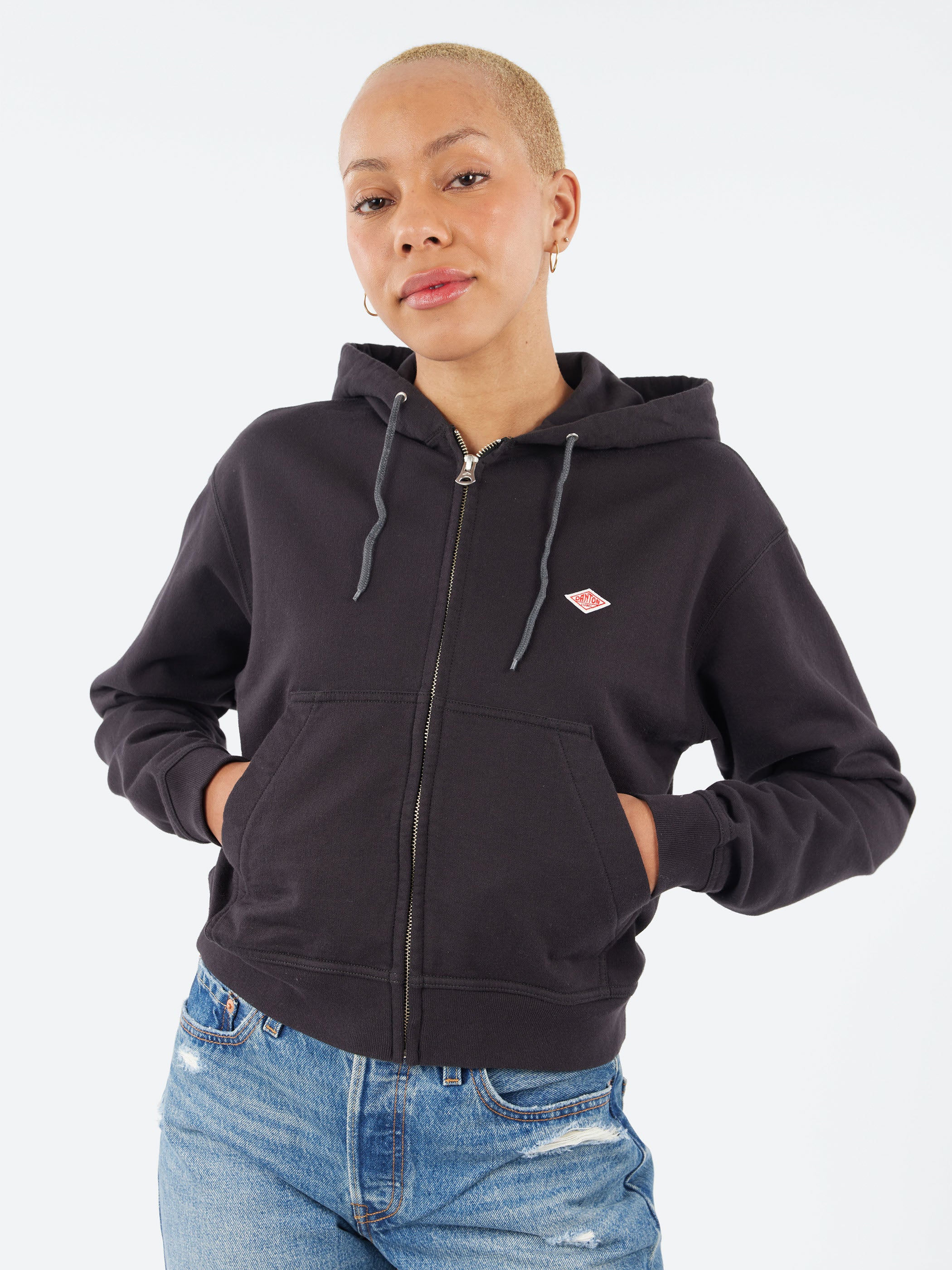 Women's Cotton Terry Zip Hoodie