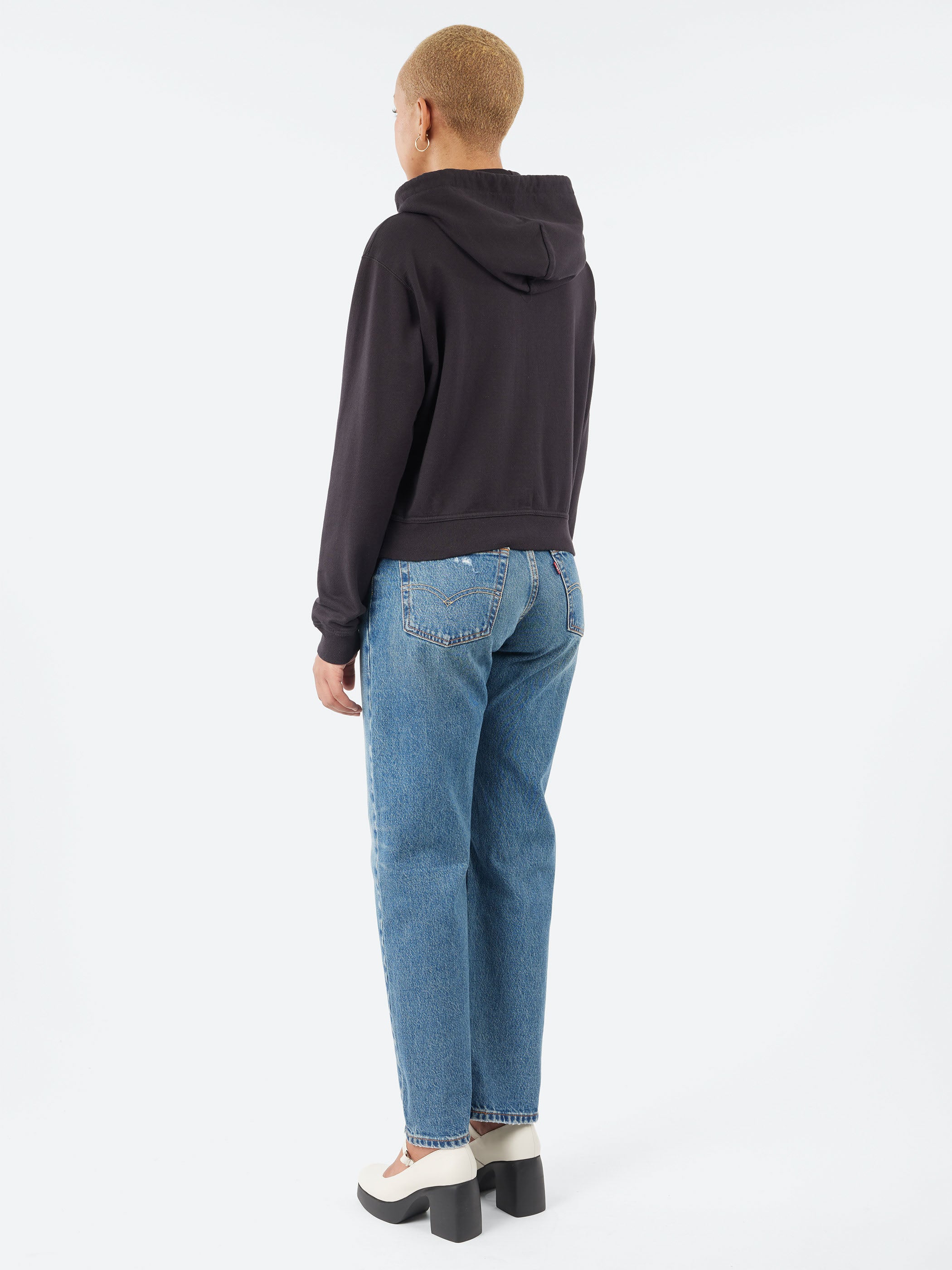 Women's Cotton Terry Zip Hoodie