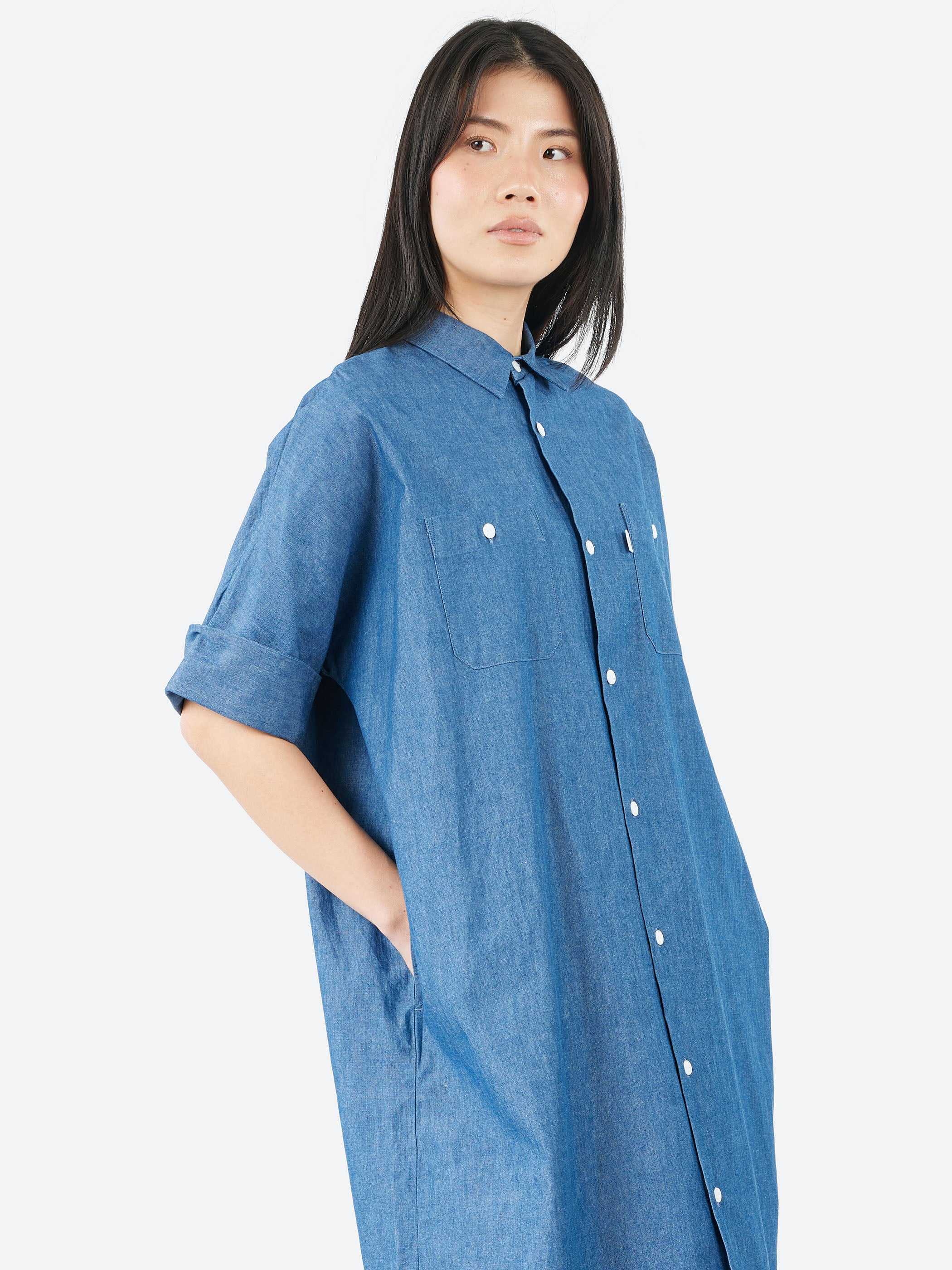 Short Sleeve Work Dress