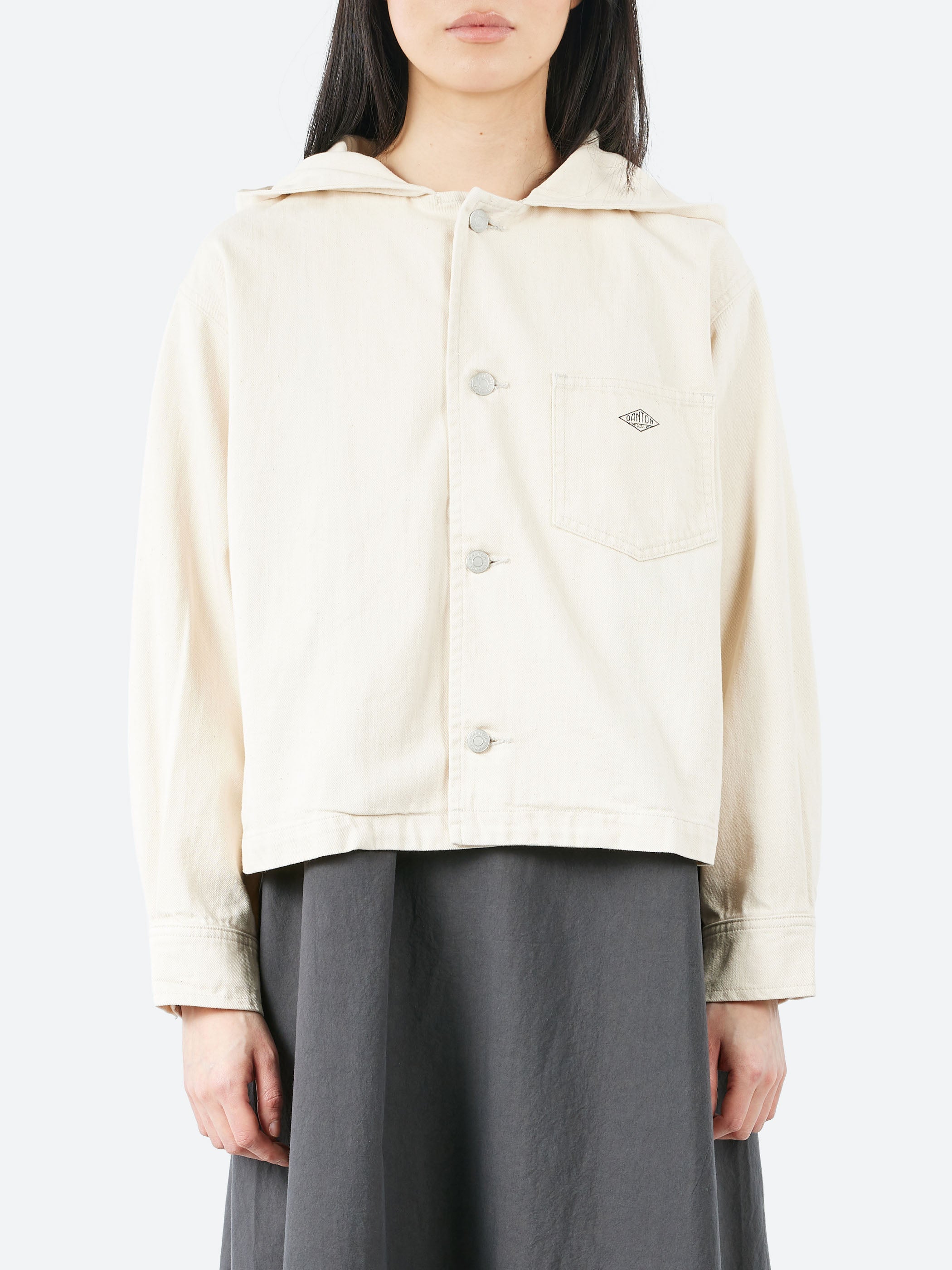 Short Hooded Jacket
