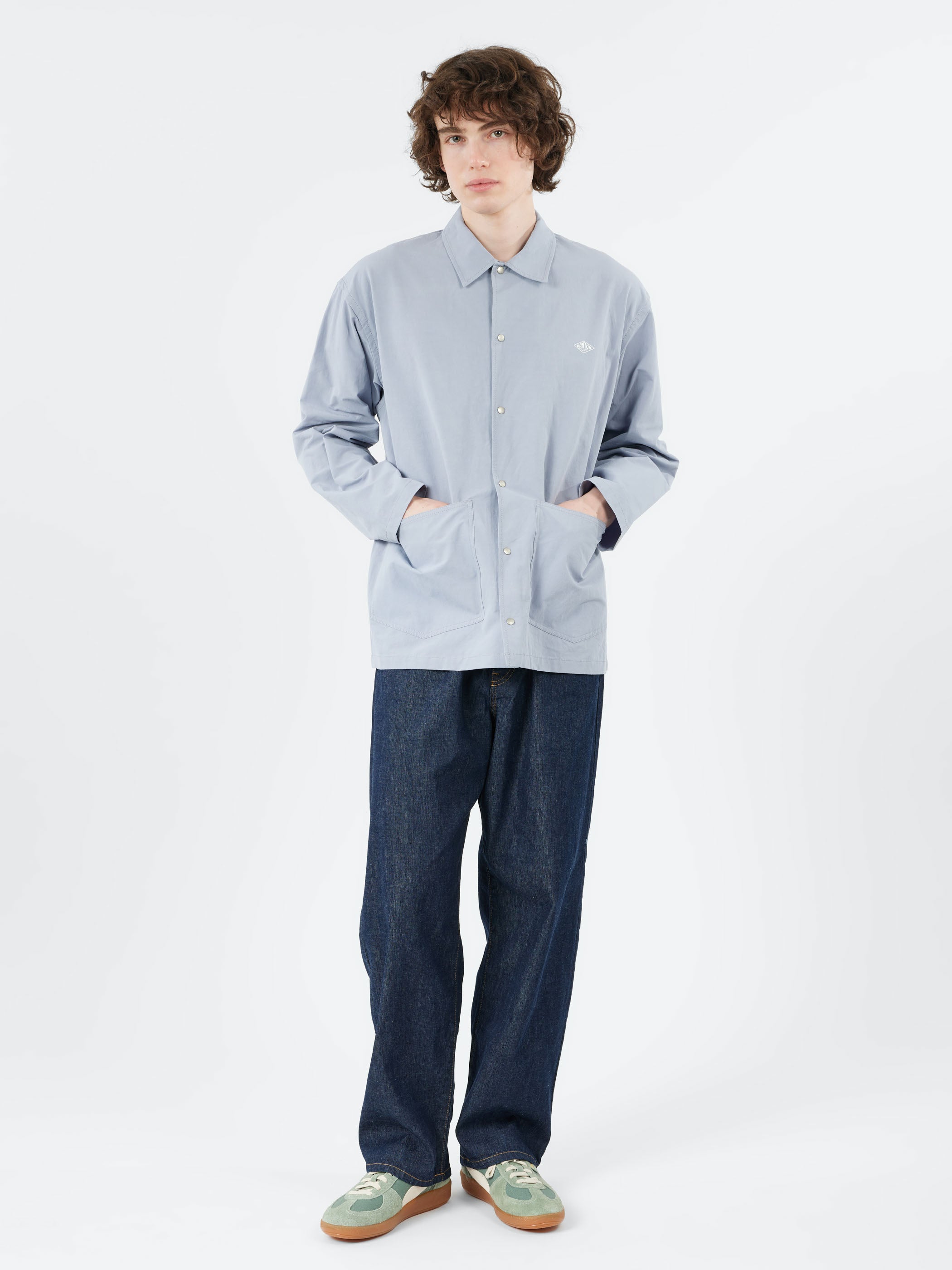 Cotton Linen Coverall Shirt