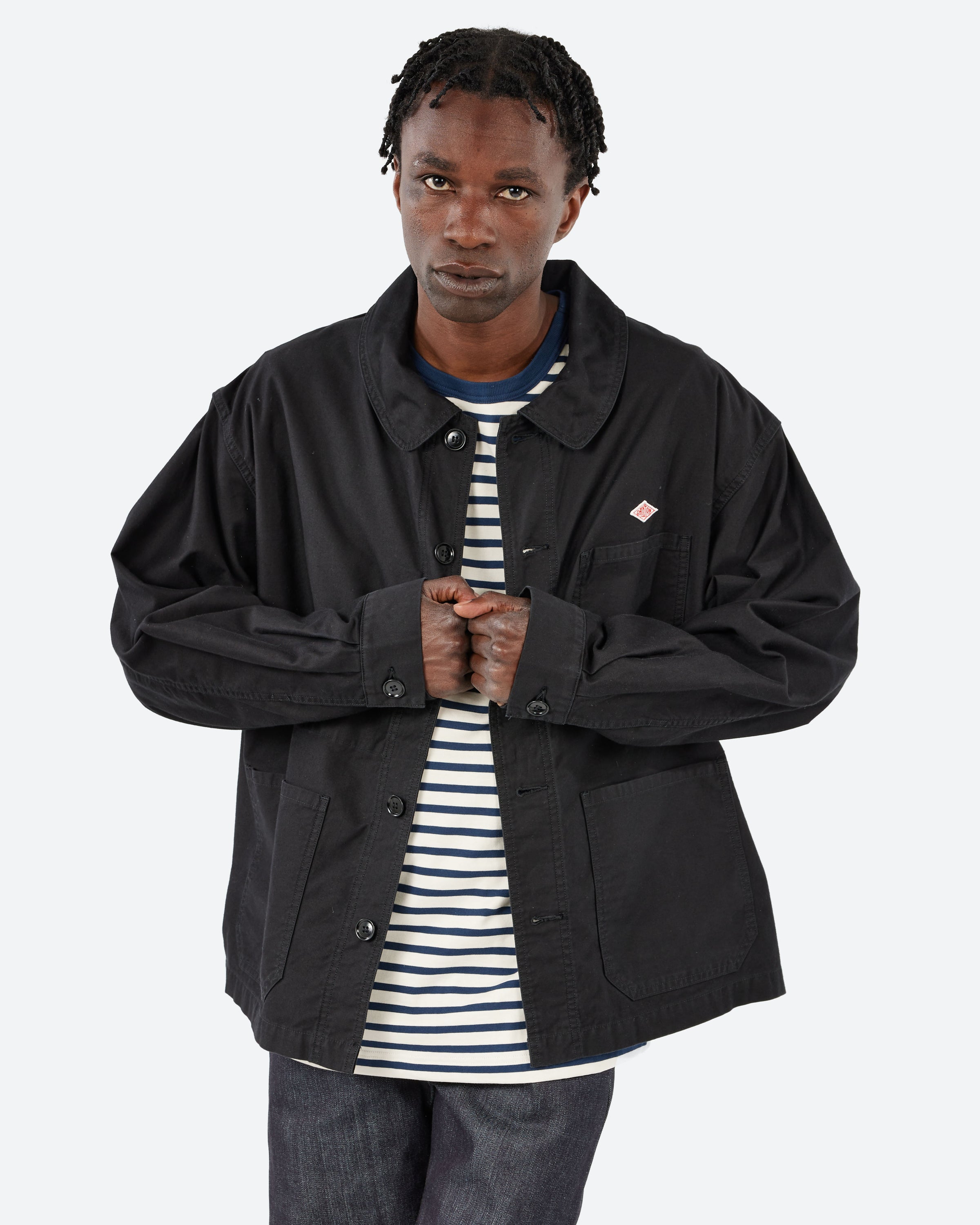 Moleskin Wide Coverall Jacket