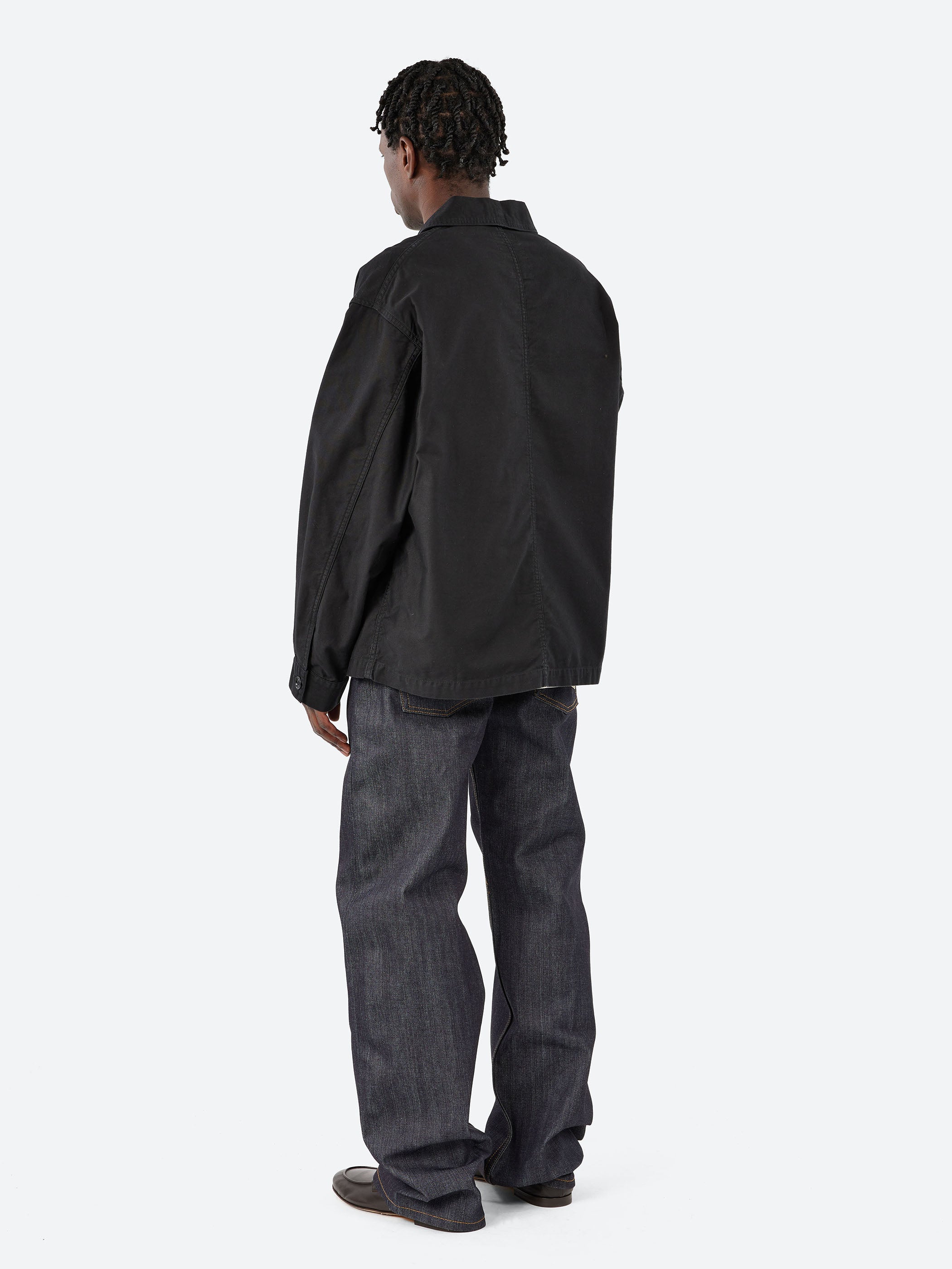 Moleskin Wide Coverall Jacket