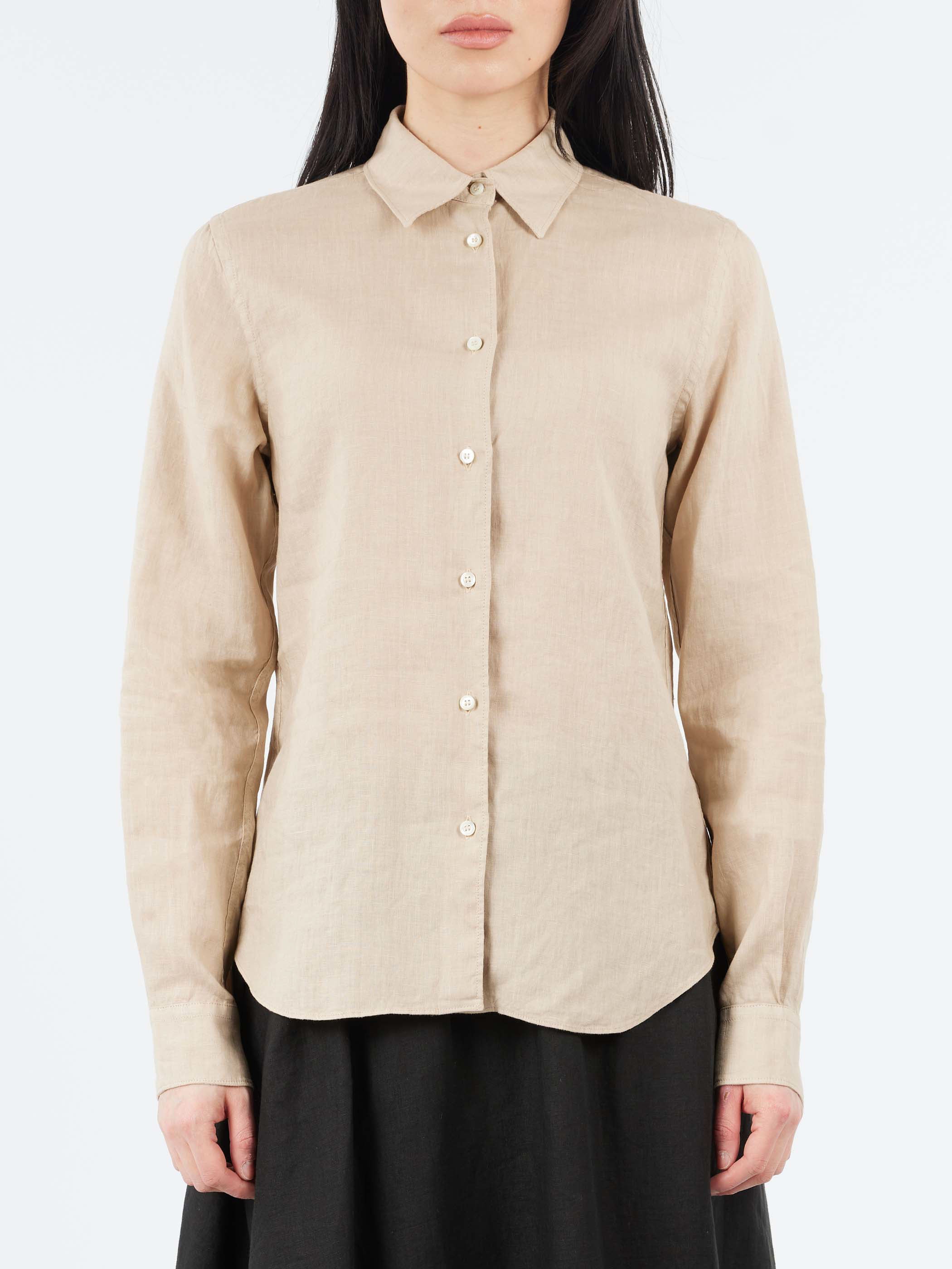 Garment Dyed Linen Shirt