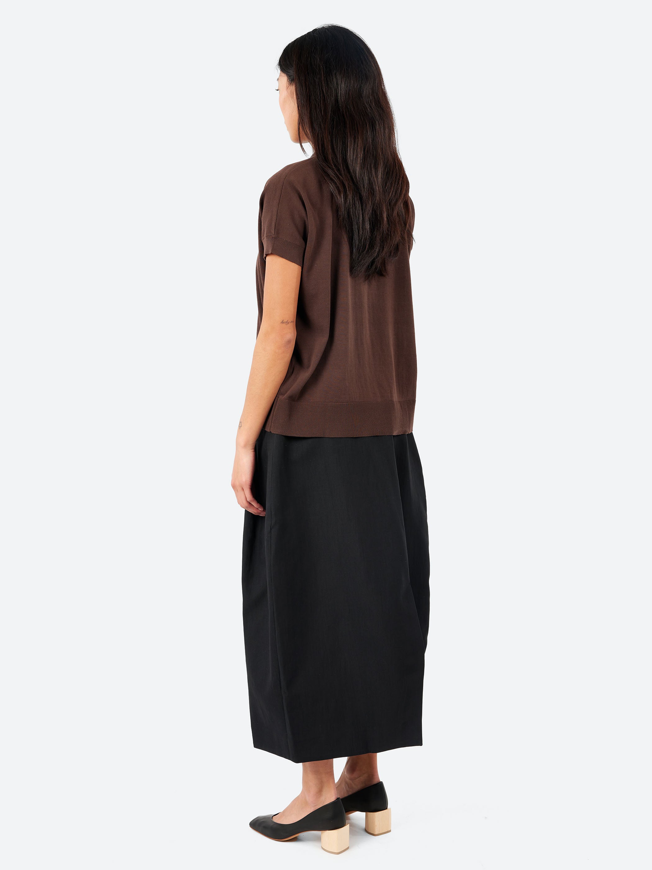 Cotton V-Neck Jumper