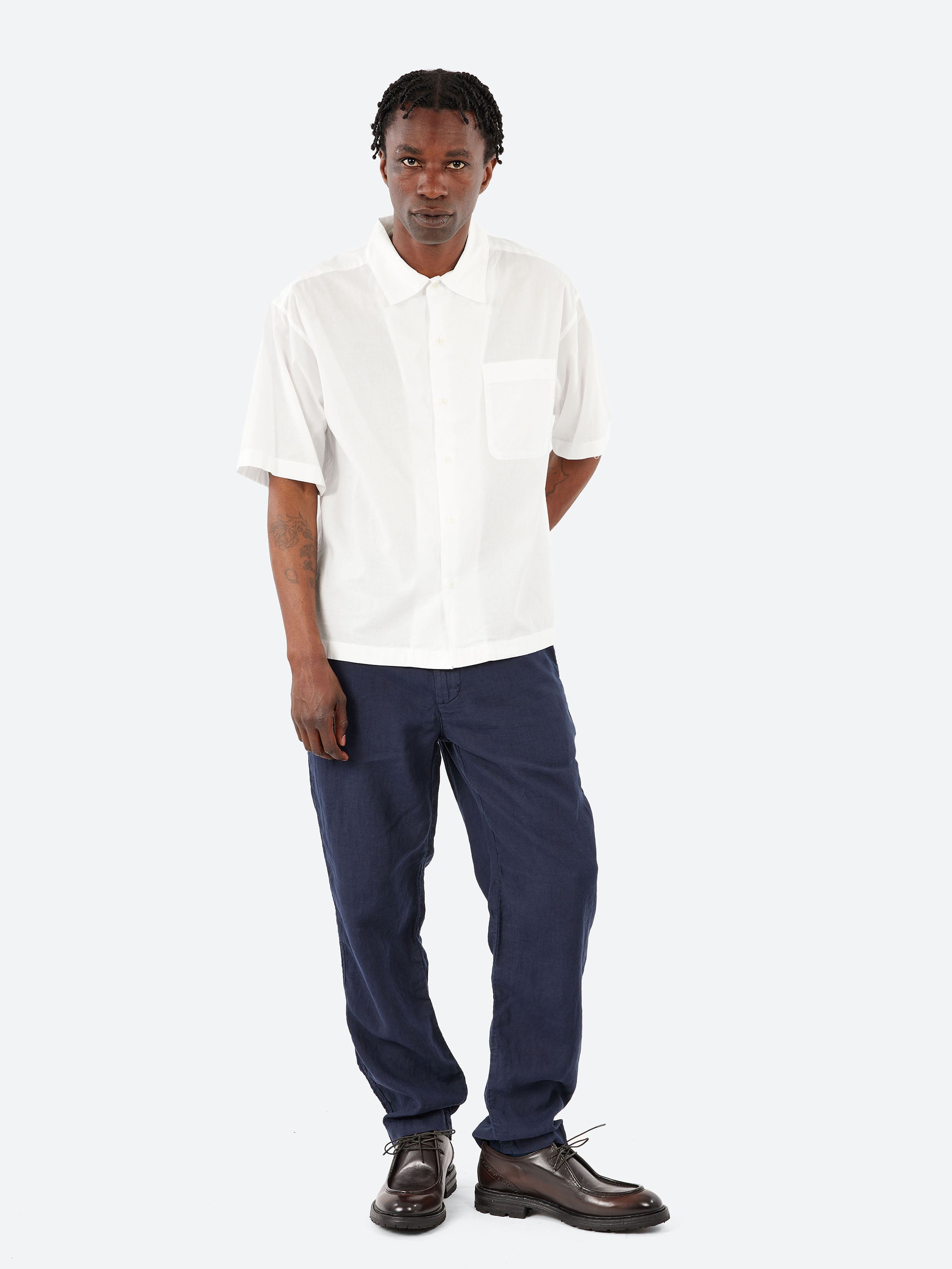 SHIRT09LP Short Sleeve Poplin Shirt