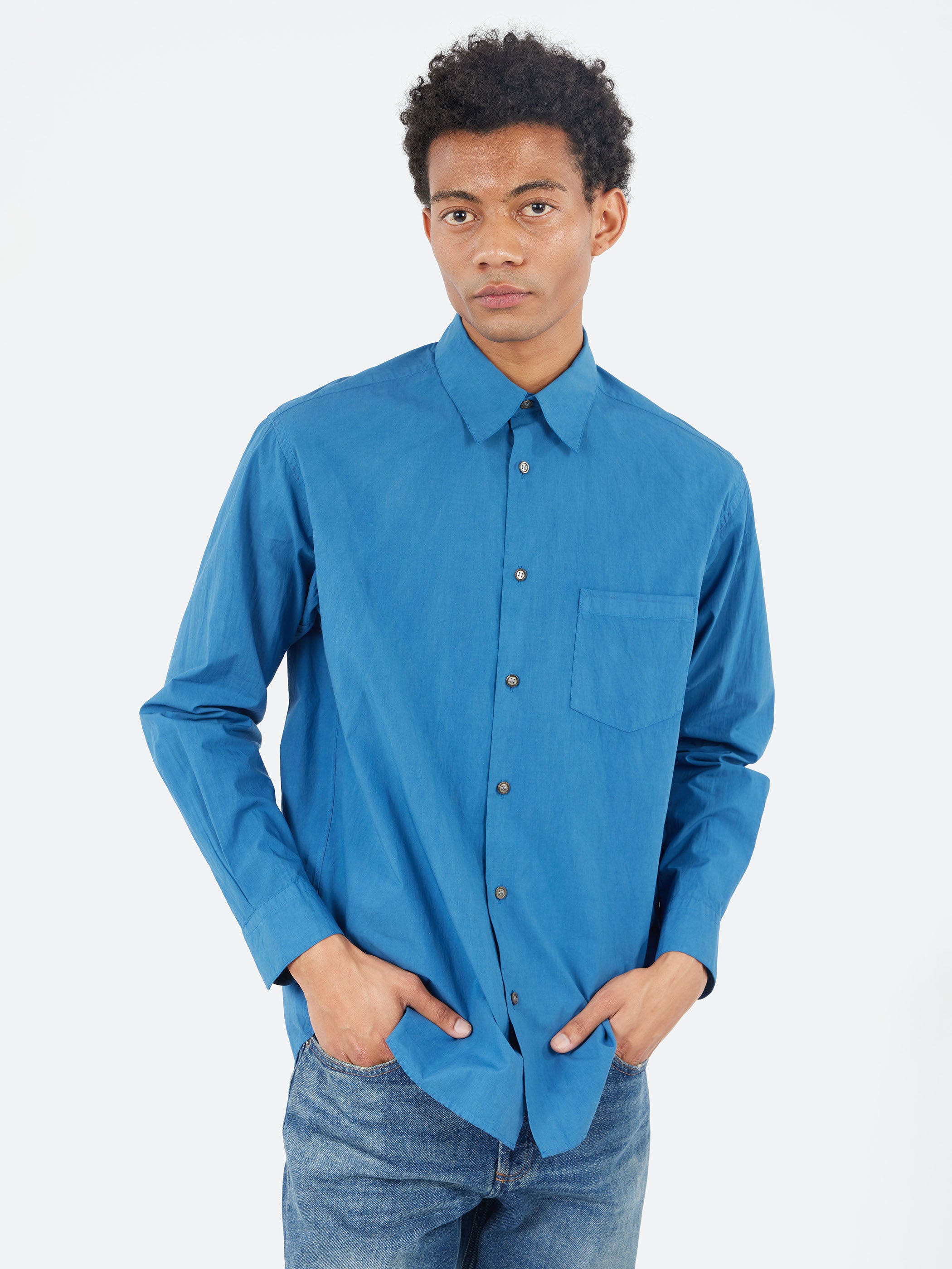 Organic Cotton Regular Collar Shirt