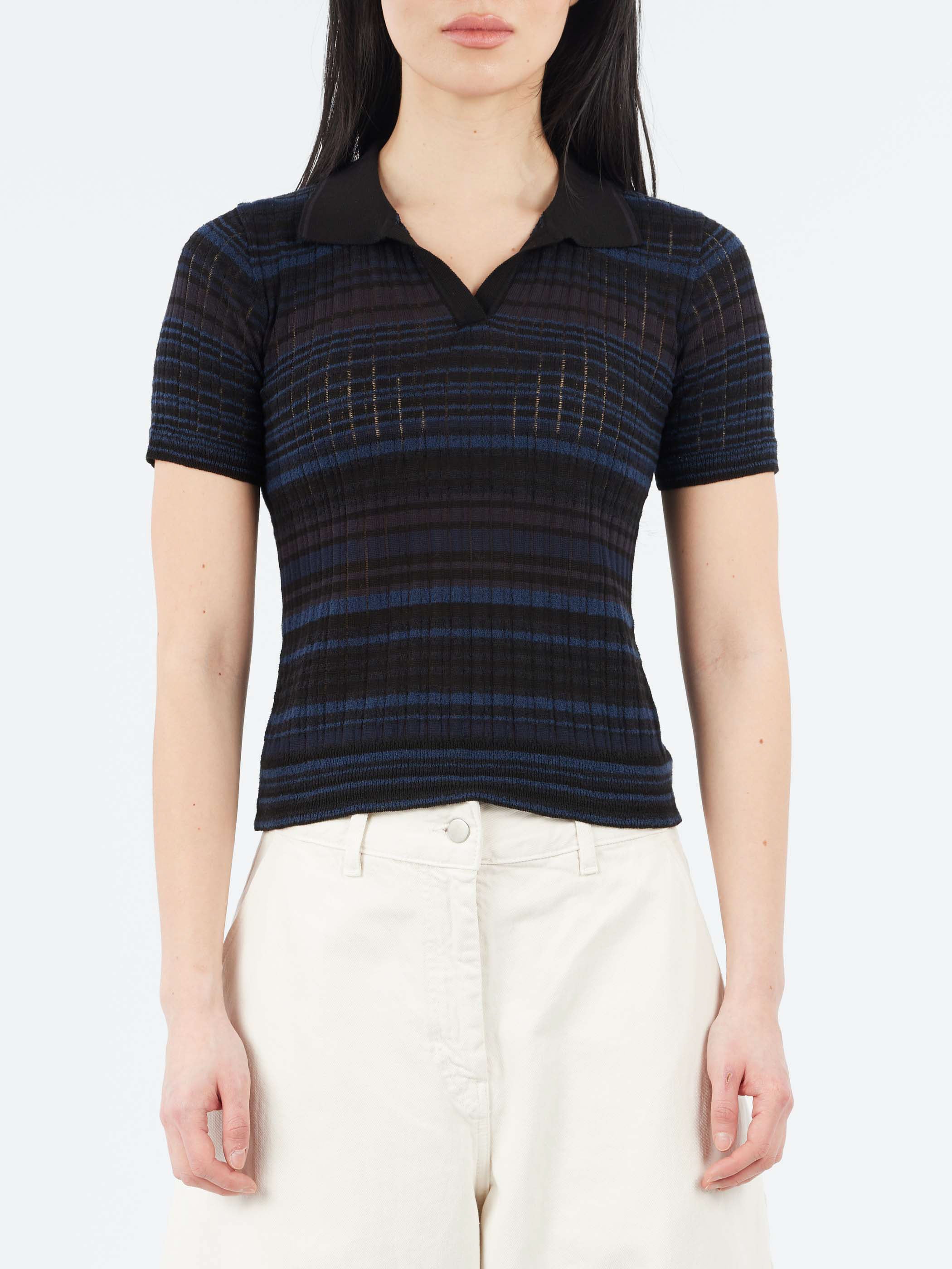 Multi-Striped Polo
