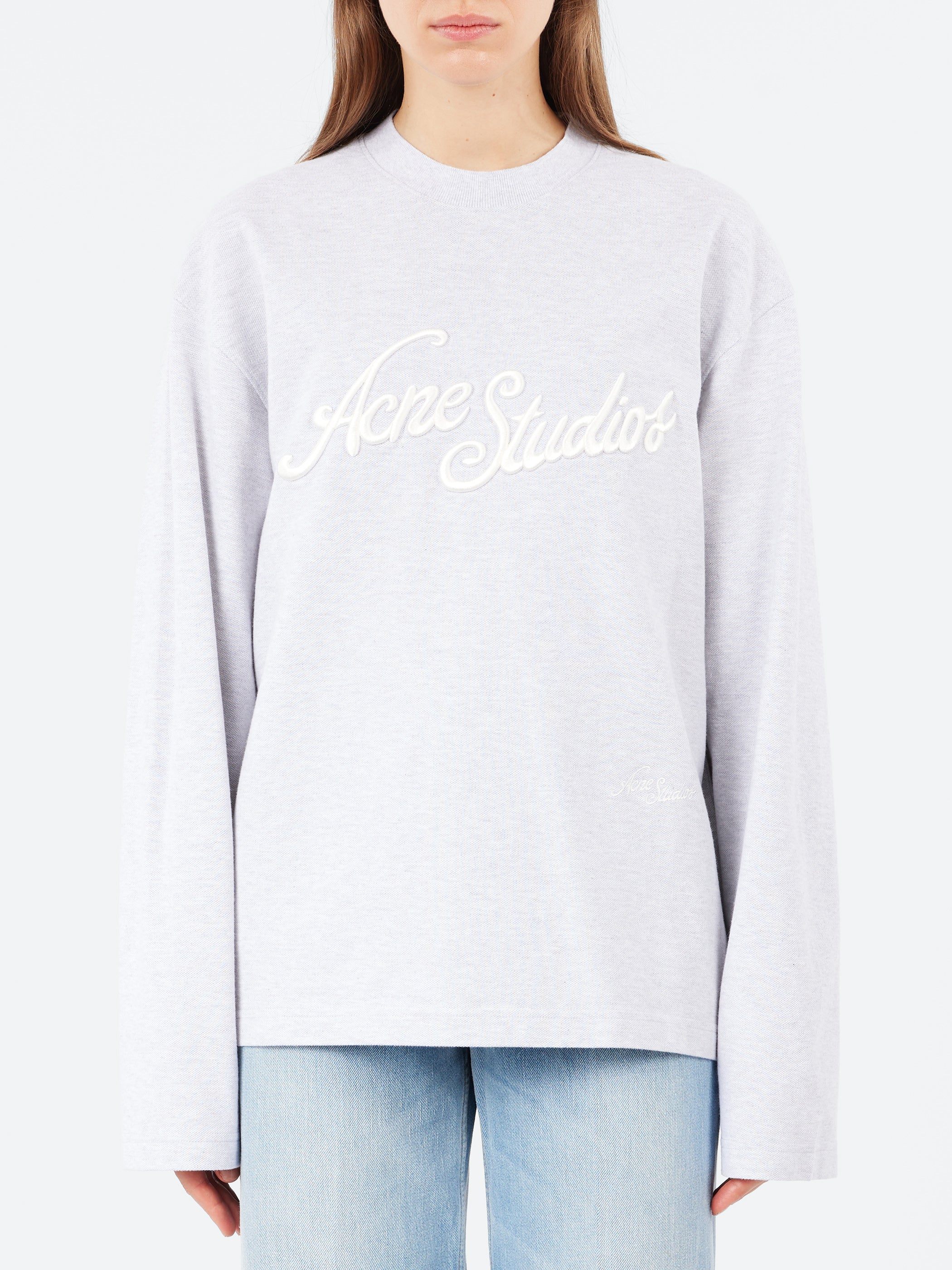 Relaxed Fit Logo Long Sleeve T-Shirt