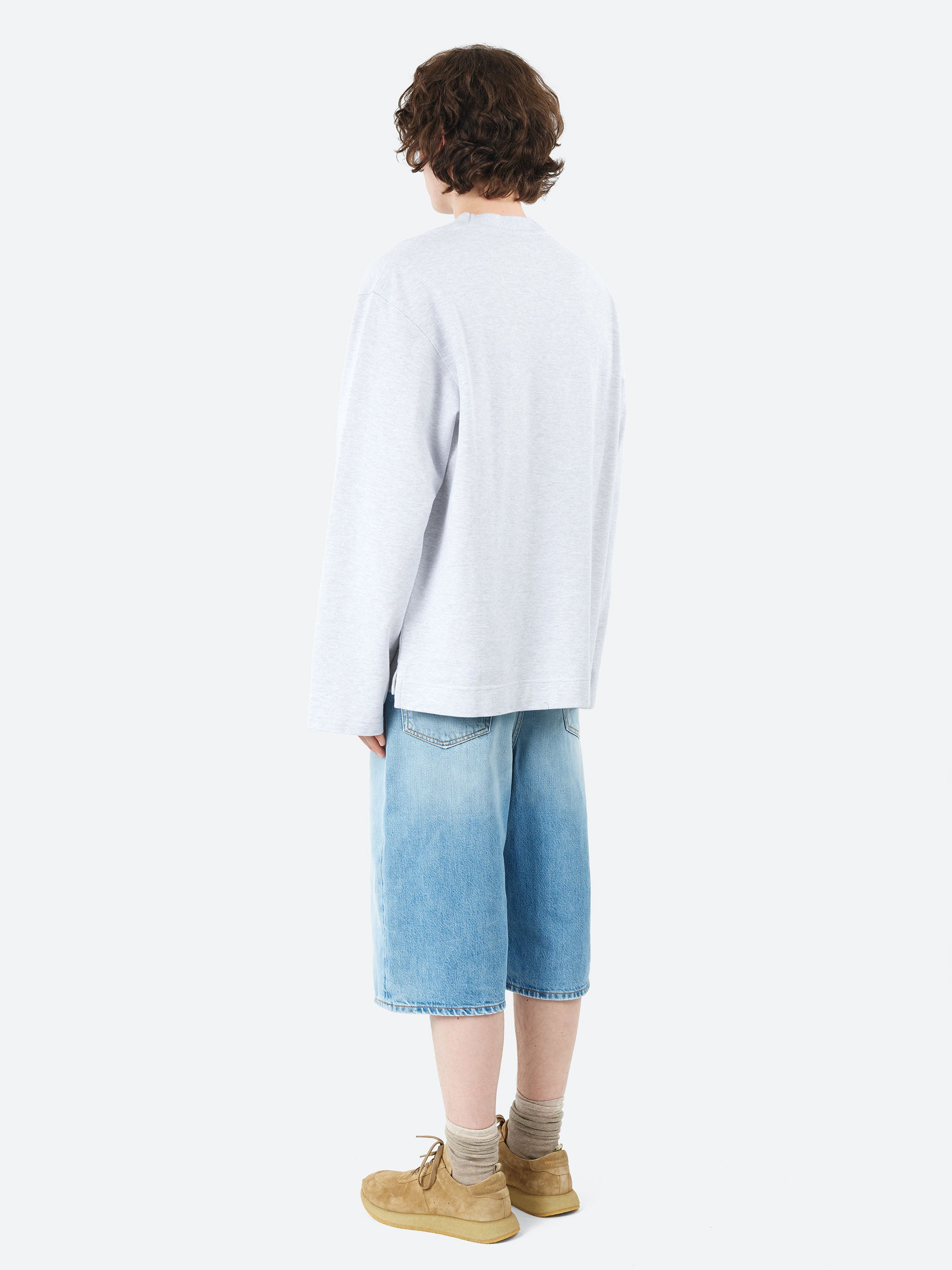 Relaxed Fit Logo Long Sleeve T-Shirt