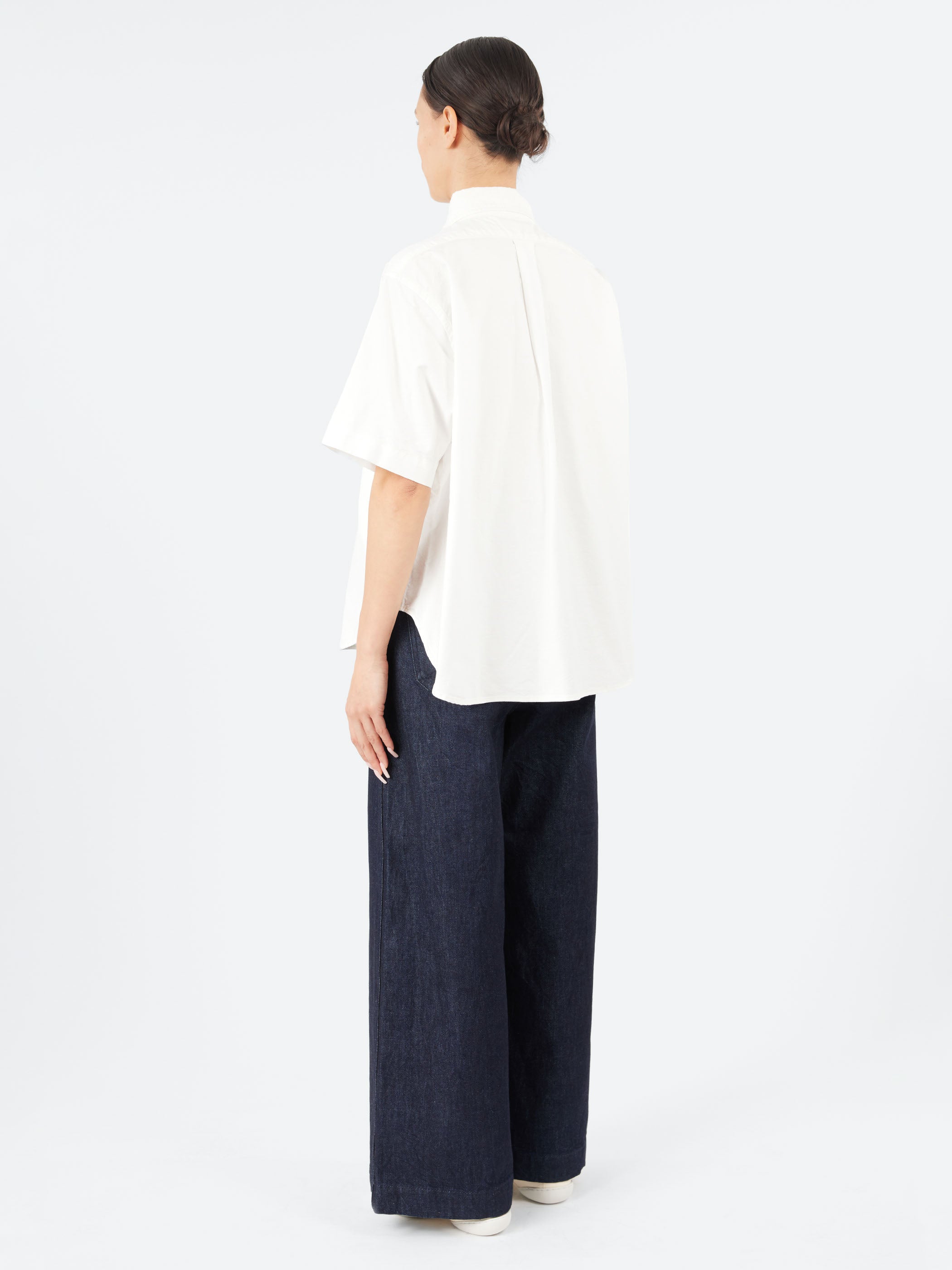 Short Sleeve Button Down Big Shirt