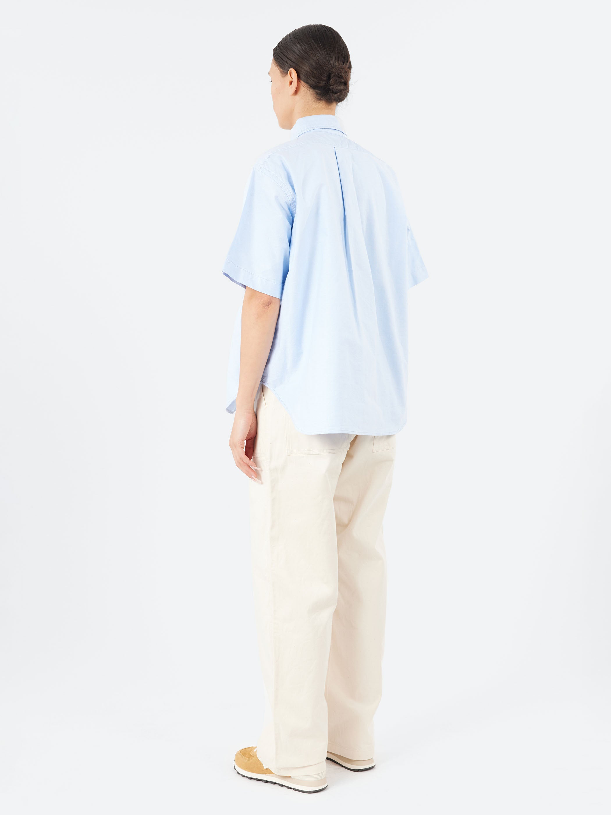 Short Sleeve Button Down Big Shirt