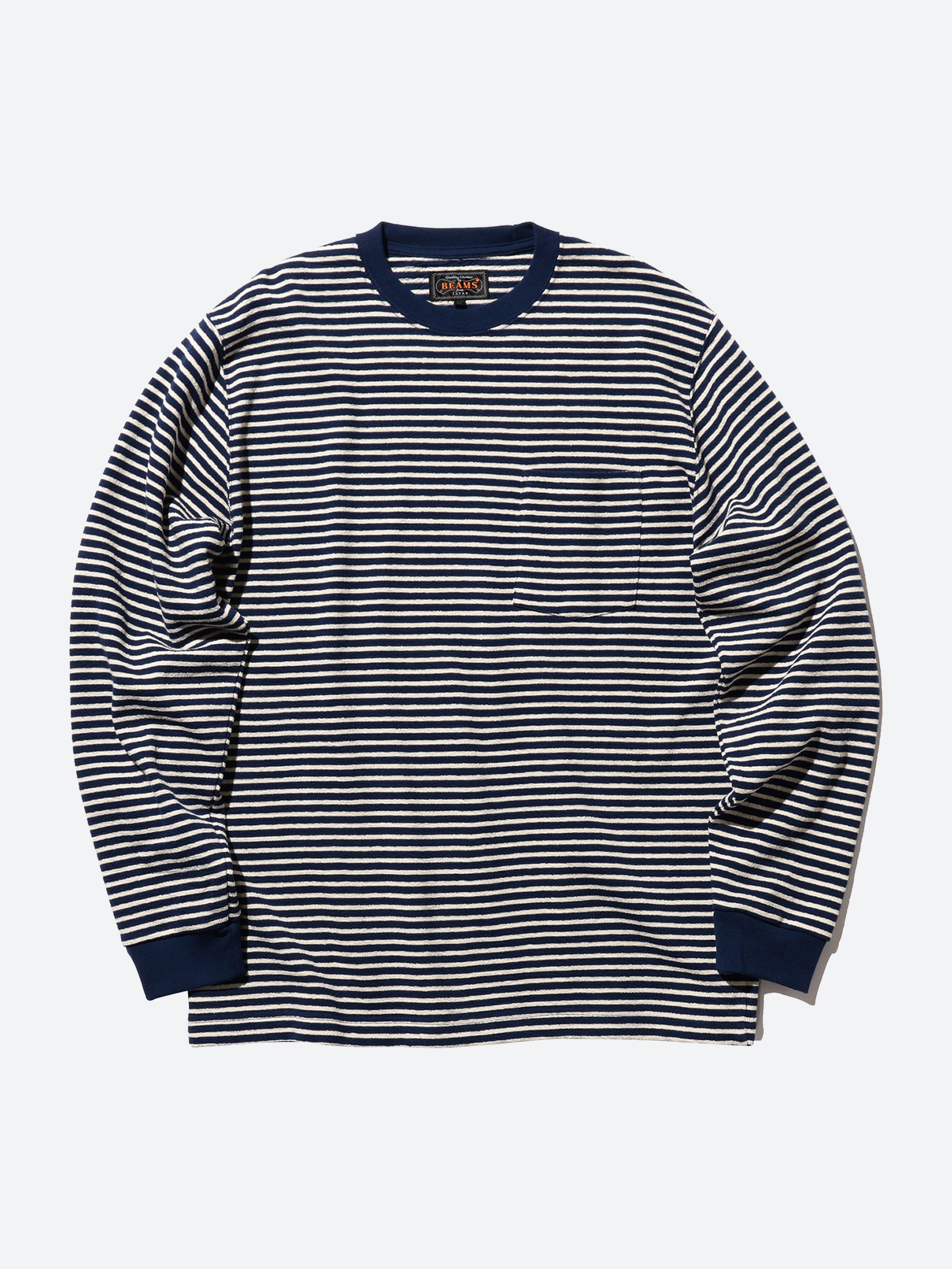 Inlay Stripe Pocket Tee