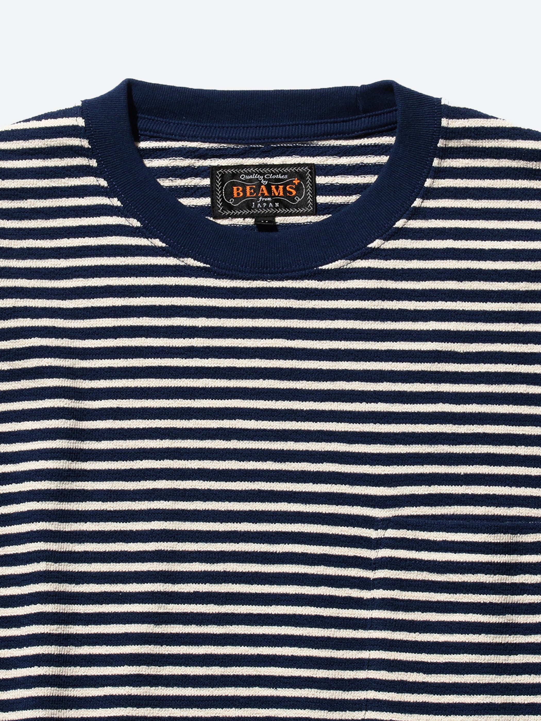 Inlay Stripe Pocket Tee