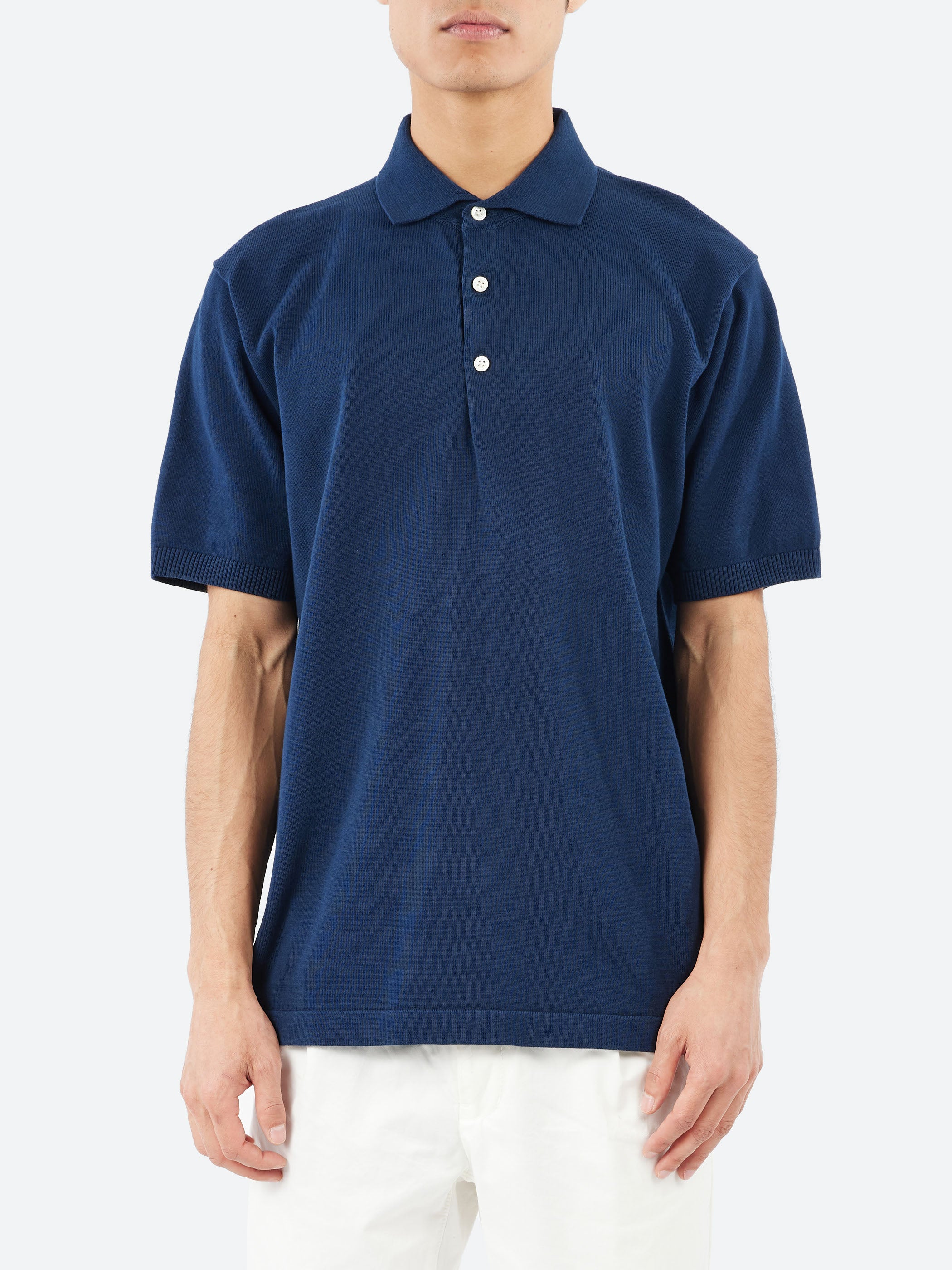Knit Polo Shirt