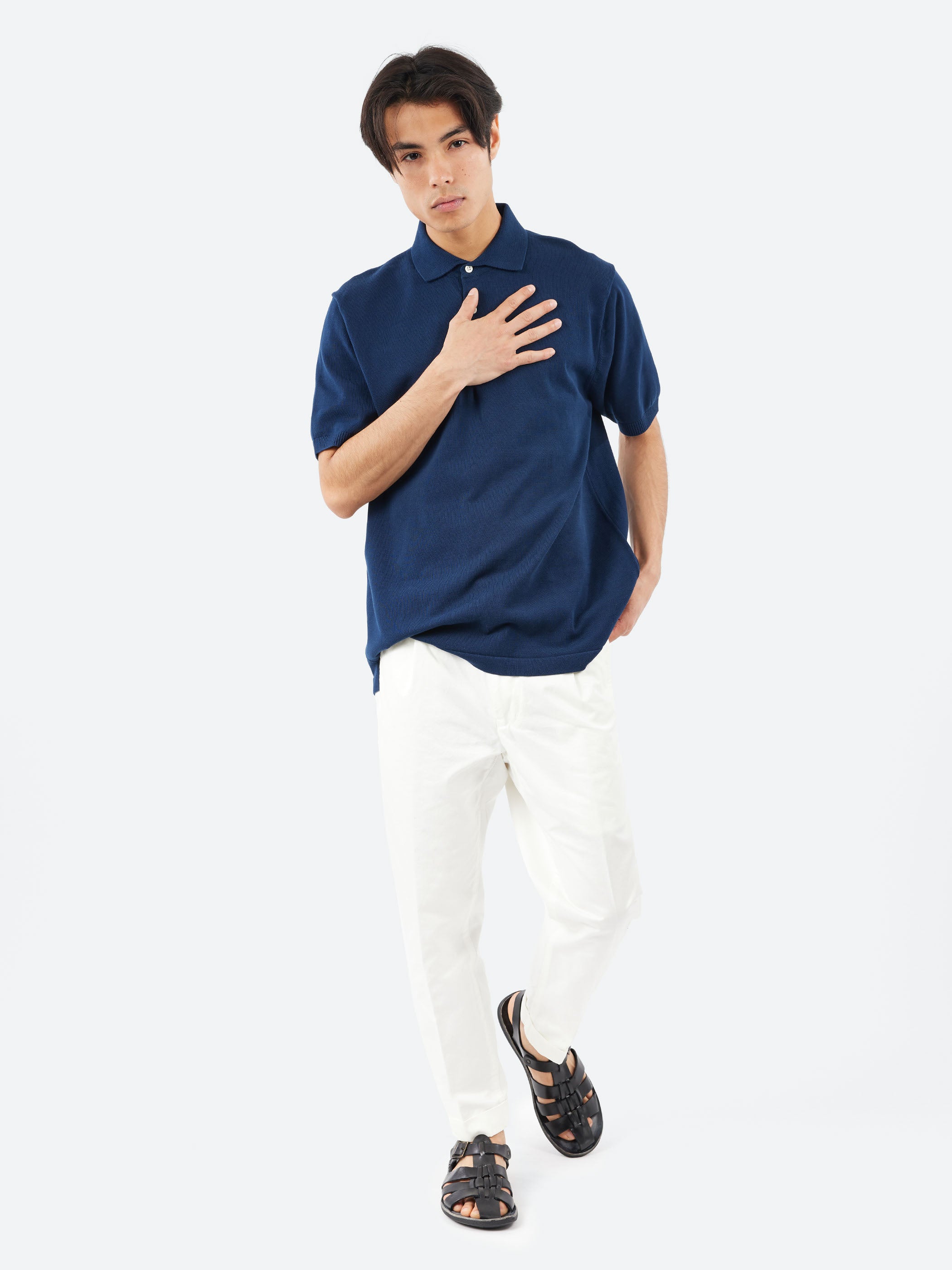 Knit Polo Shirt
