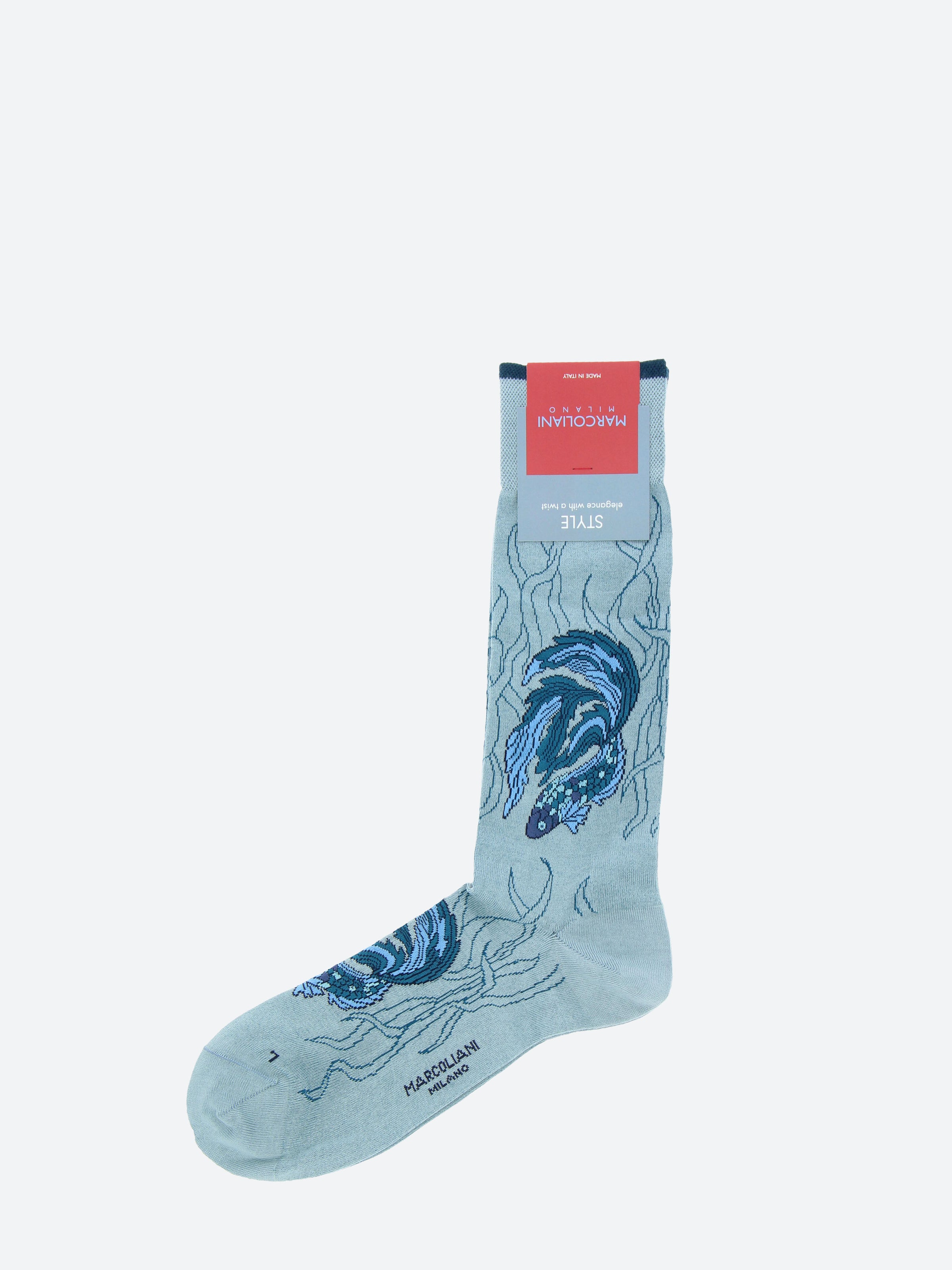 Koi Fish Crew Sock