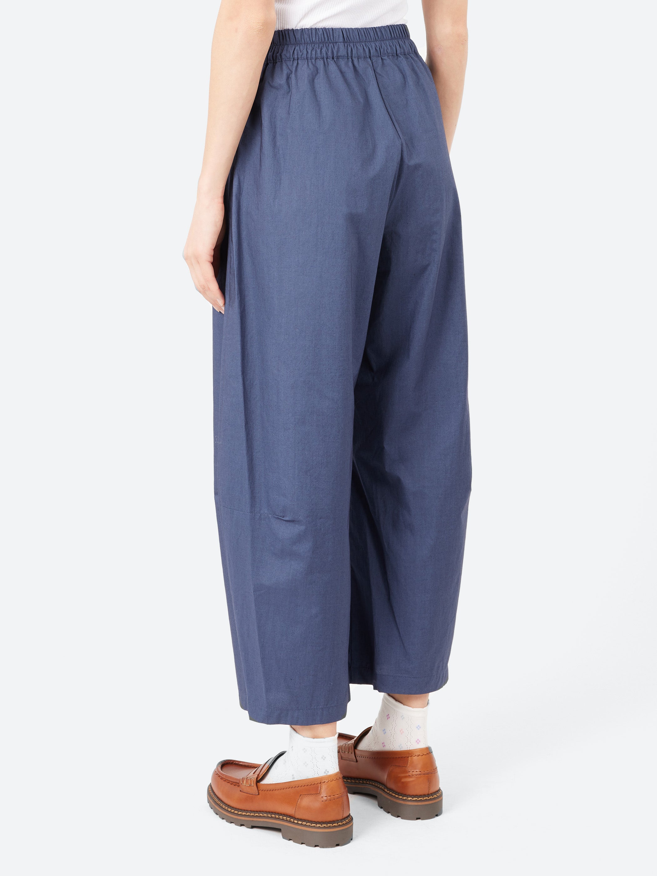Elastic Pleat Trousers