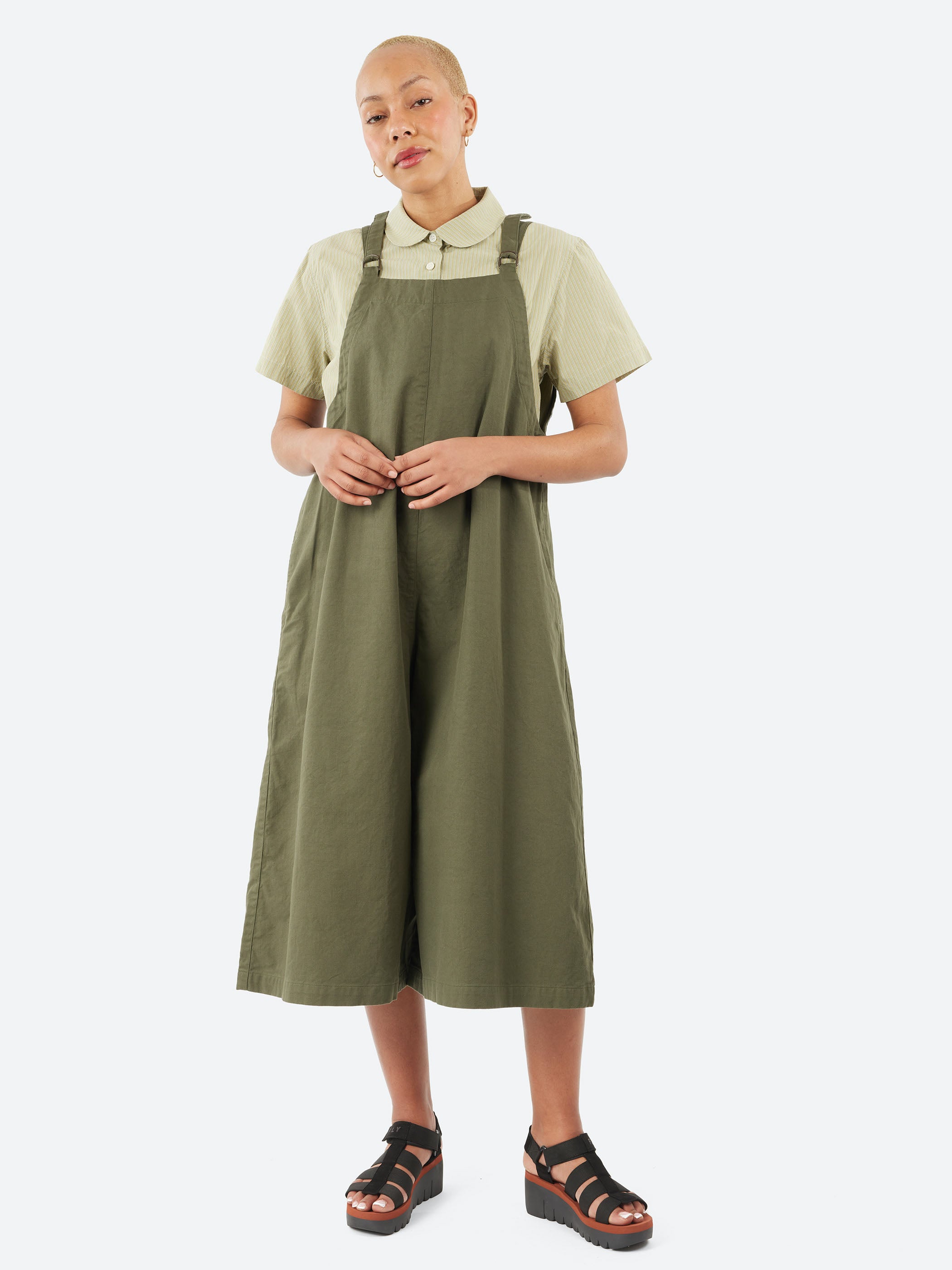 Organic Cotton Twill Jumpsuit