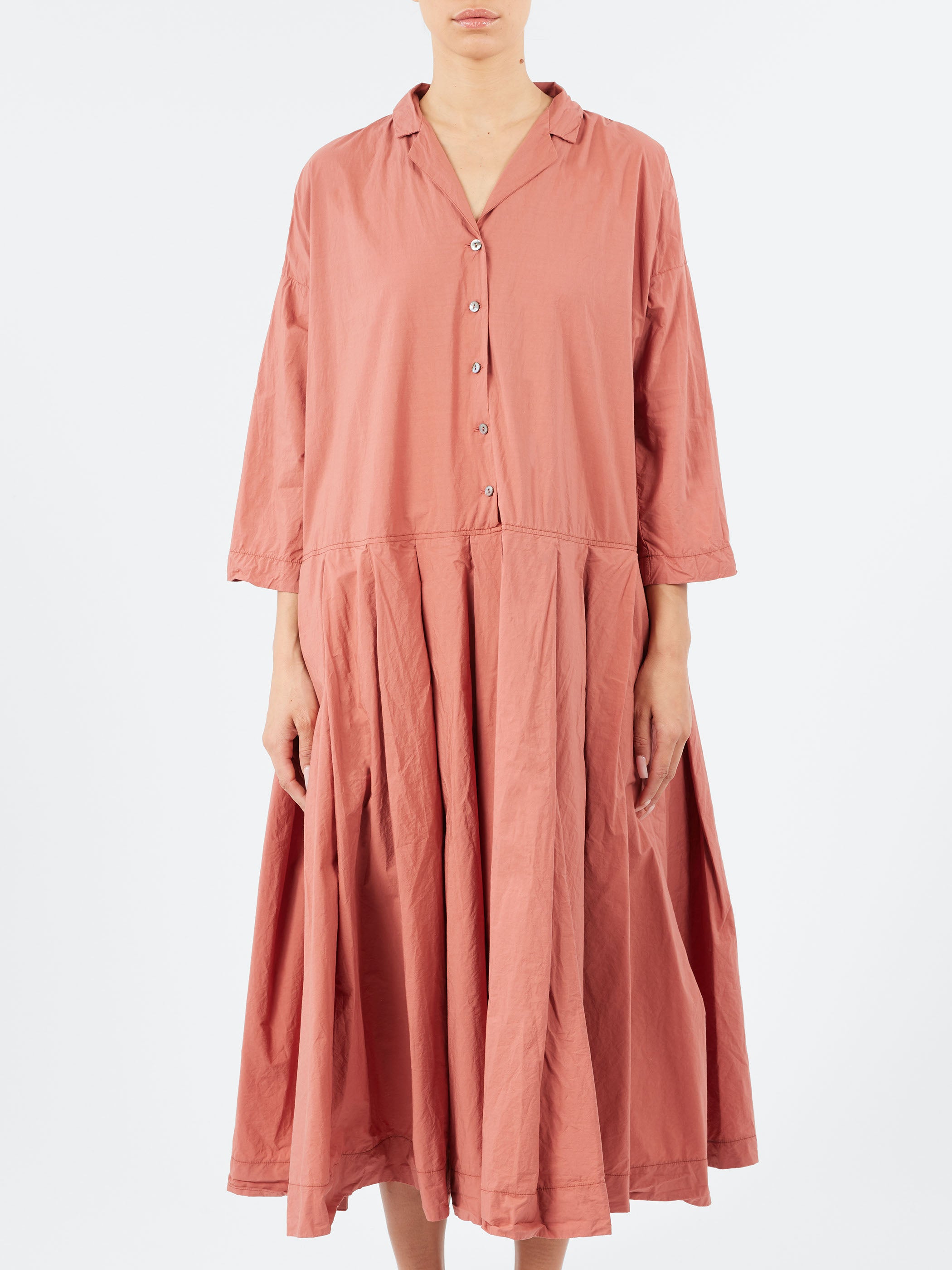 Pleated Collar Dress TC