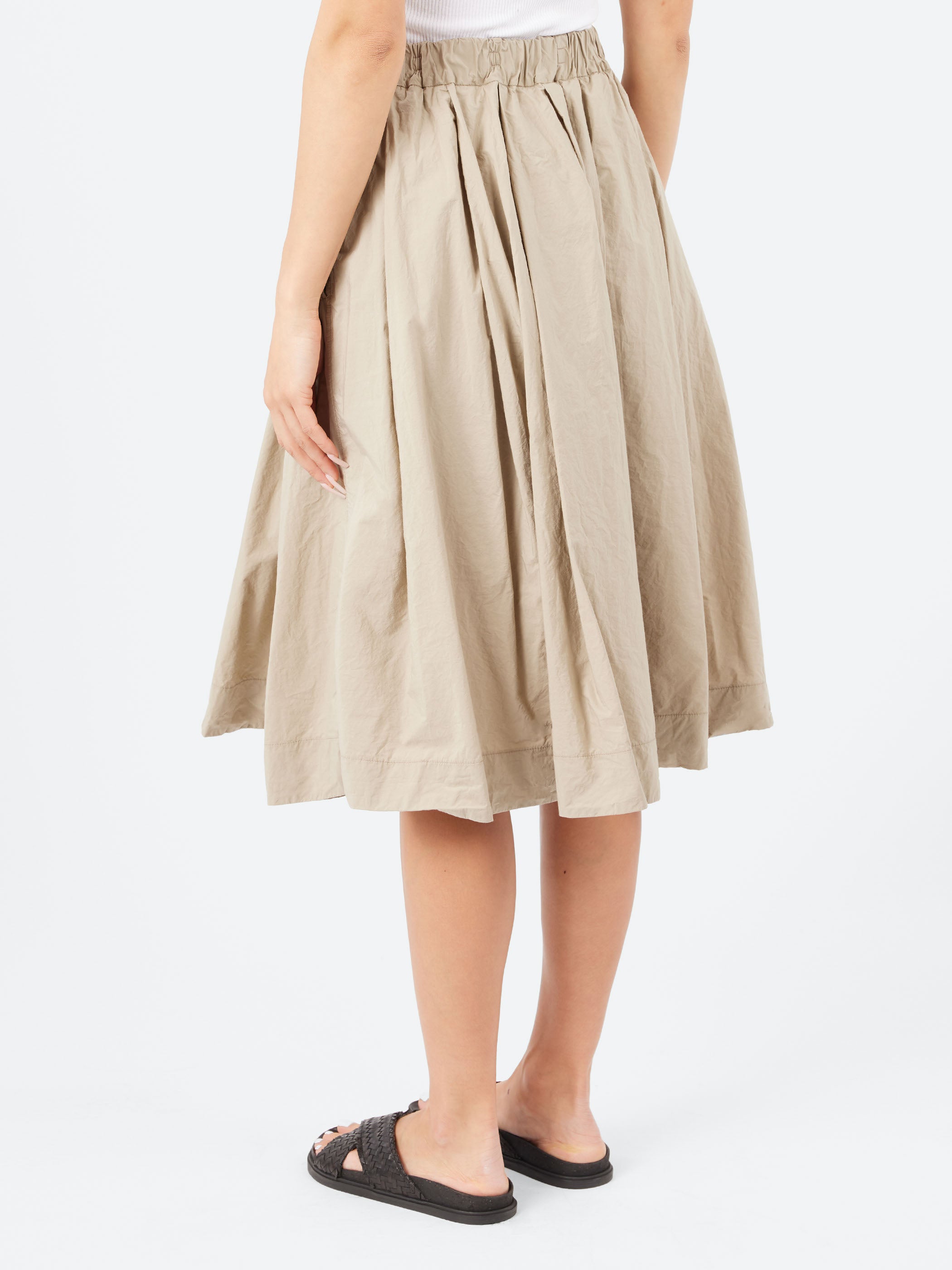 Pleated Short Skirt TC