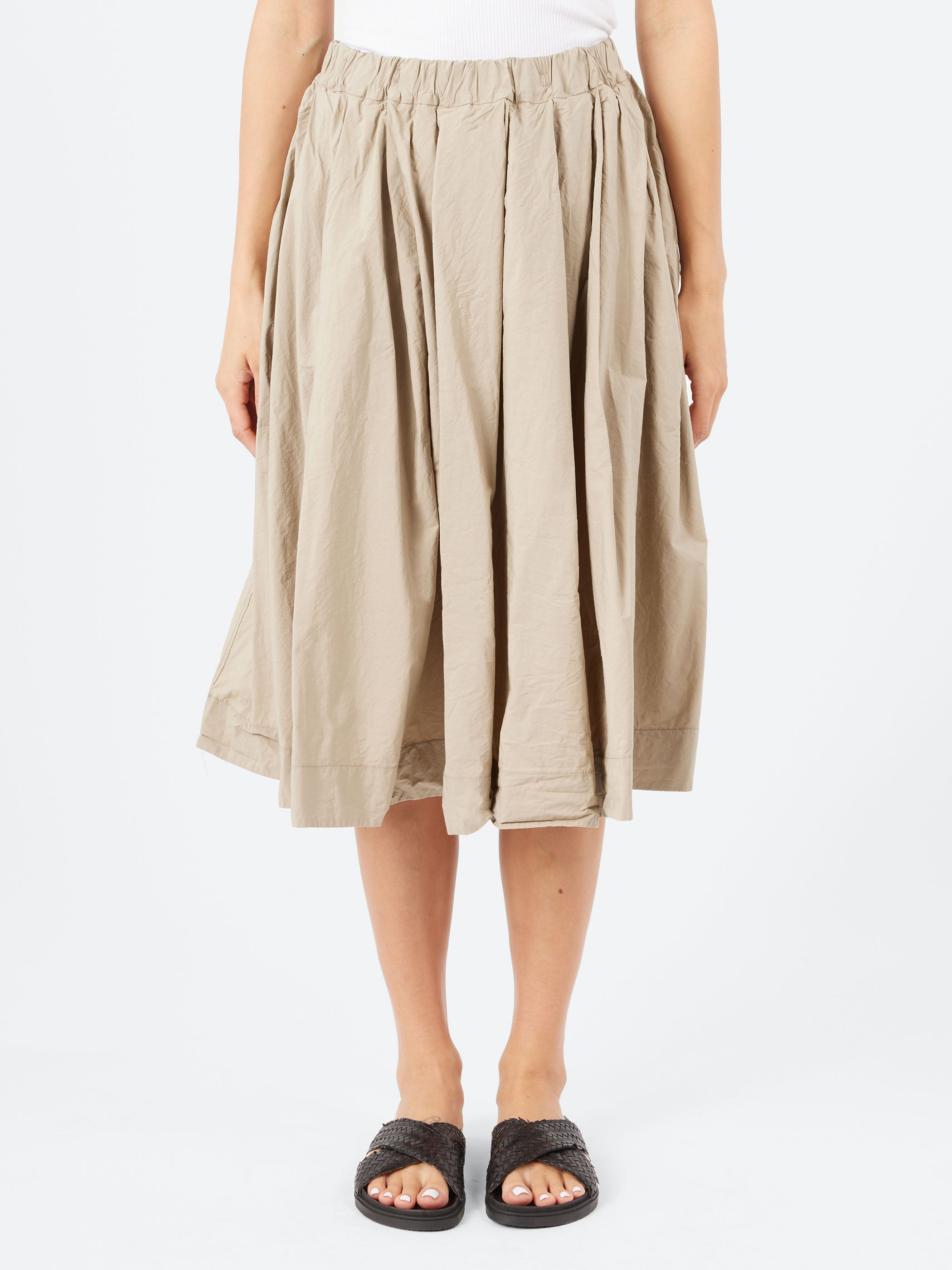 Pleated Short Skirt TC