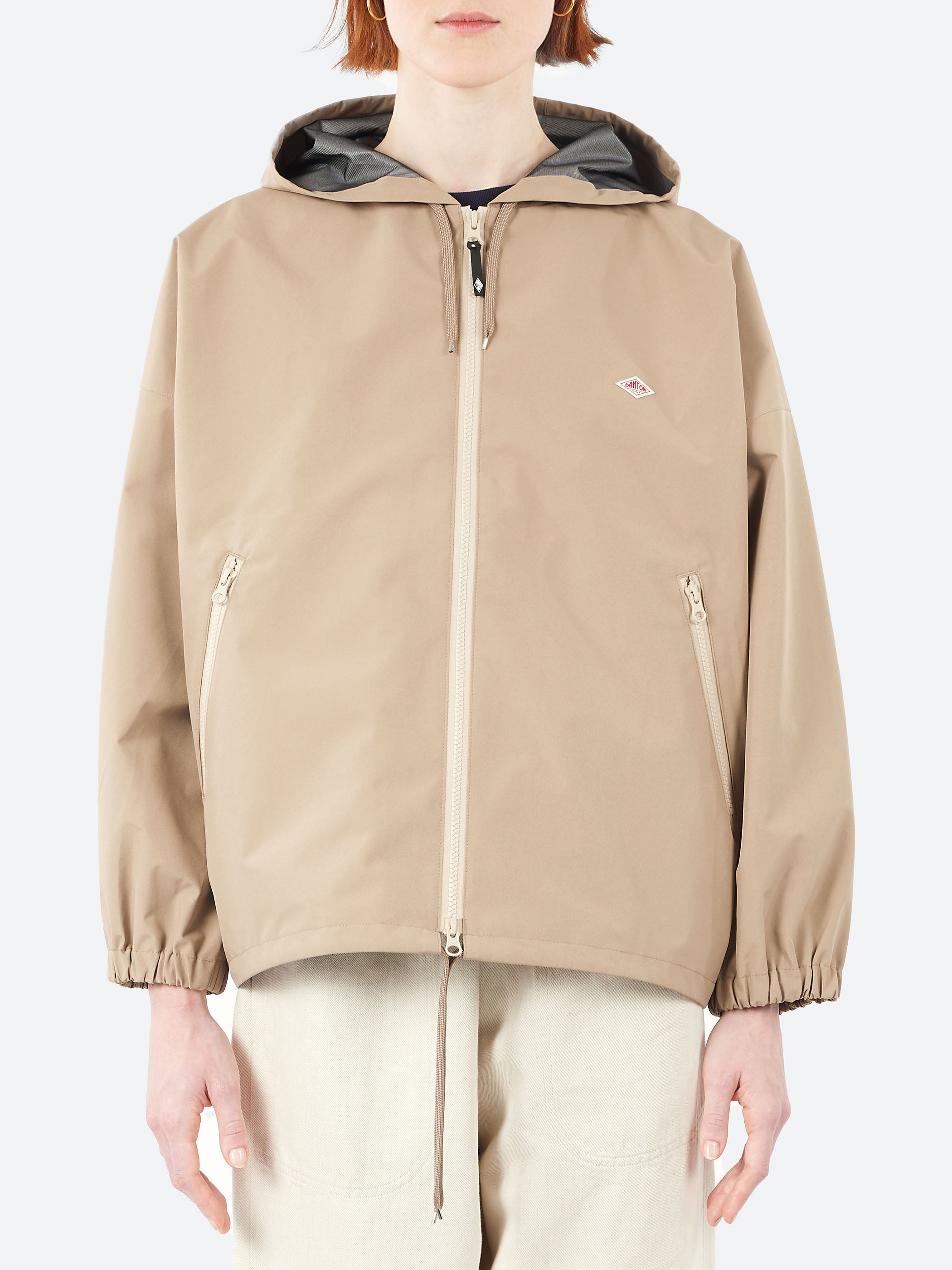 Women's 3-Layer Cloth Hooded Jacket