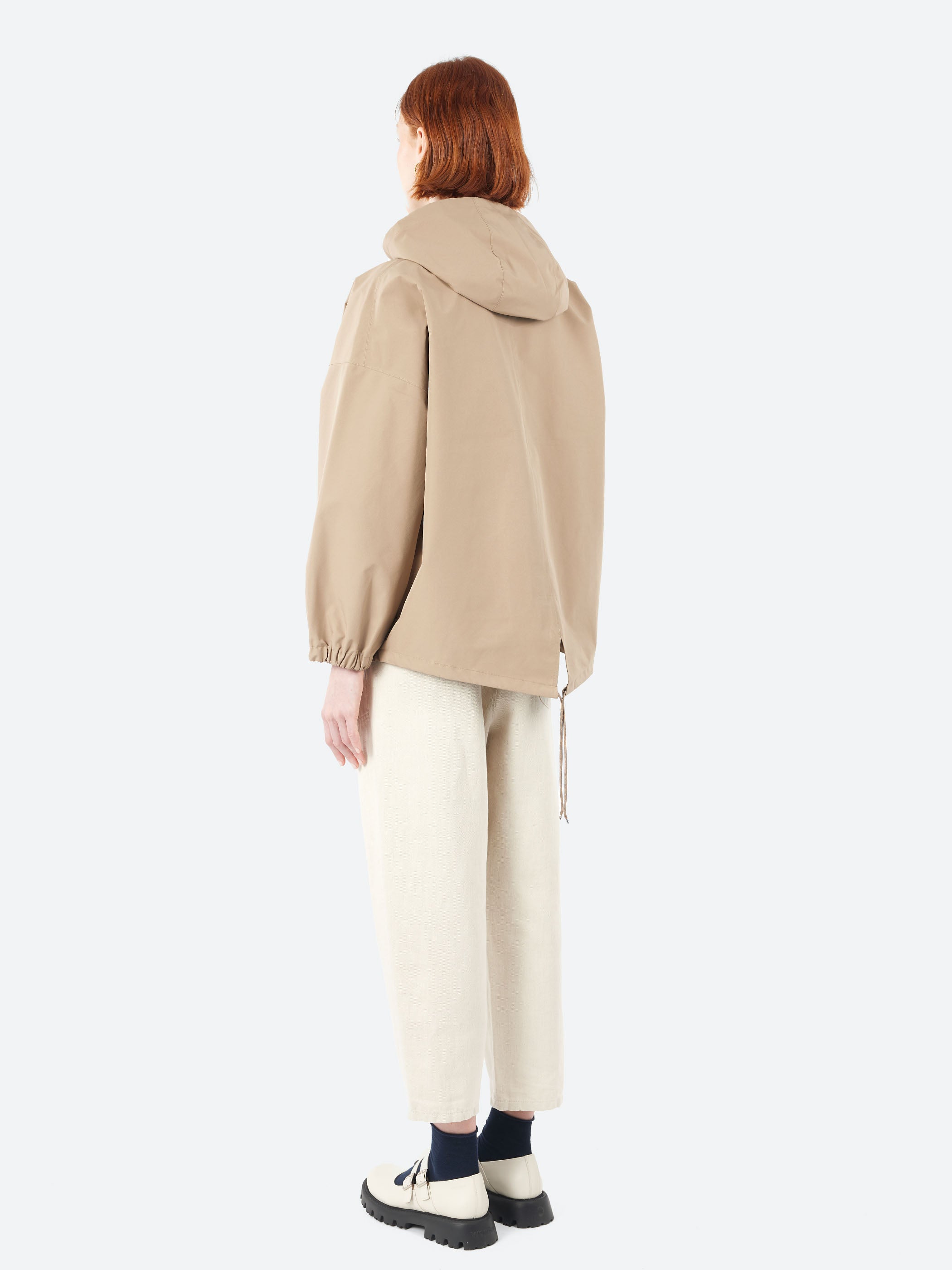 Women's 3-Layer Cloth Hooded Jacket