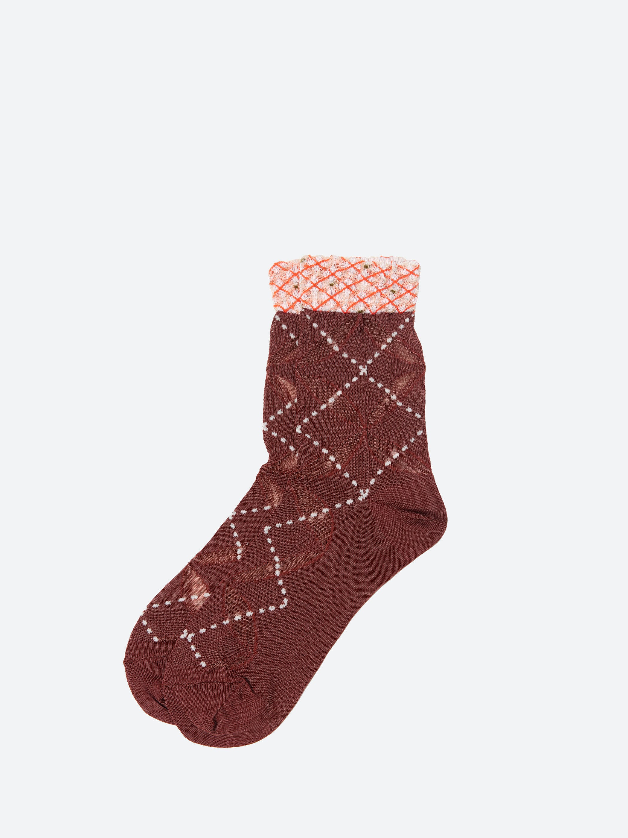 Circle Argyle Socks
