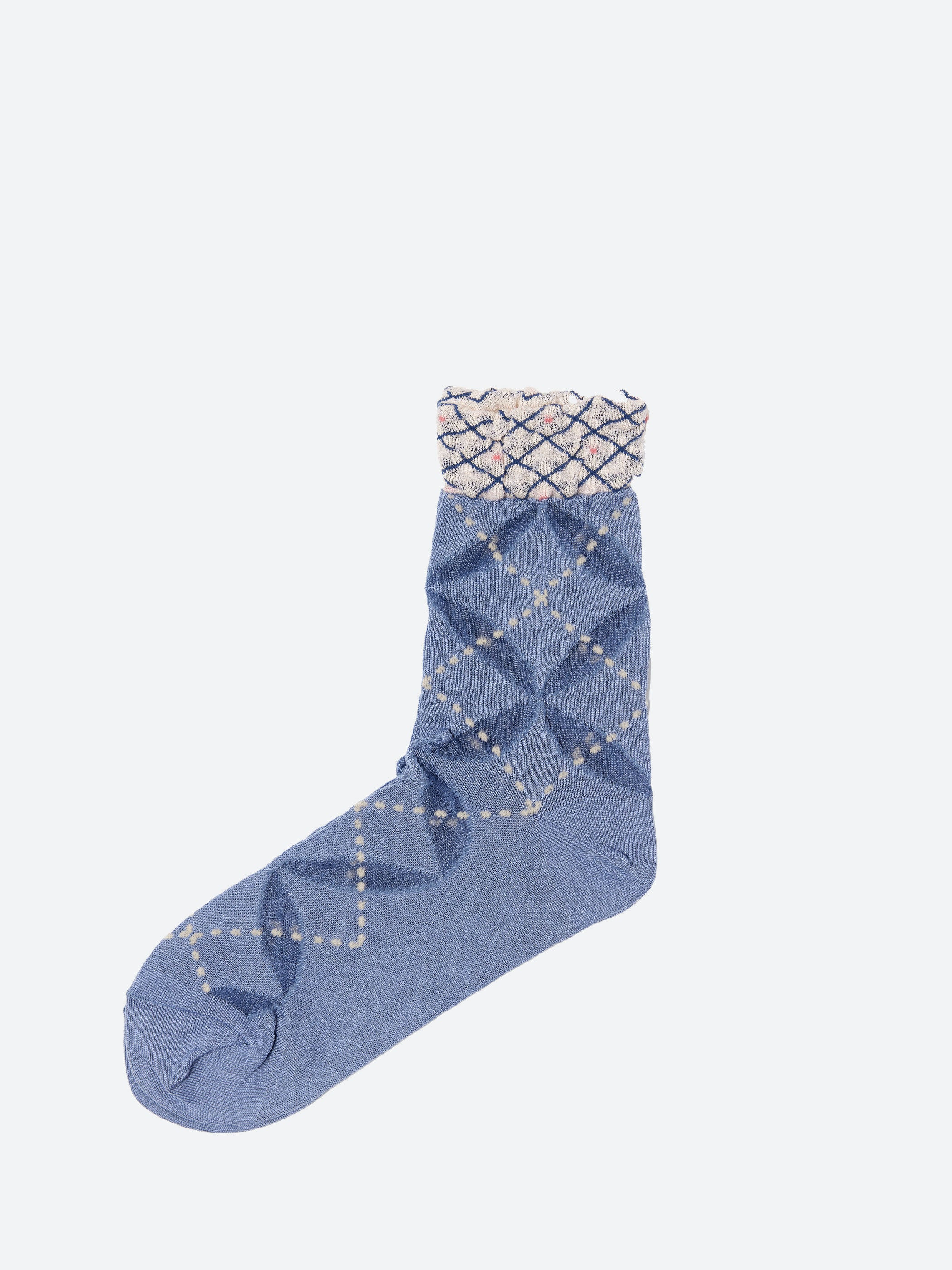Circle Argyle Socks