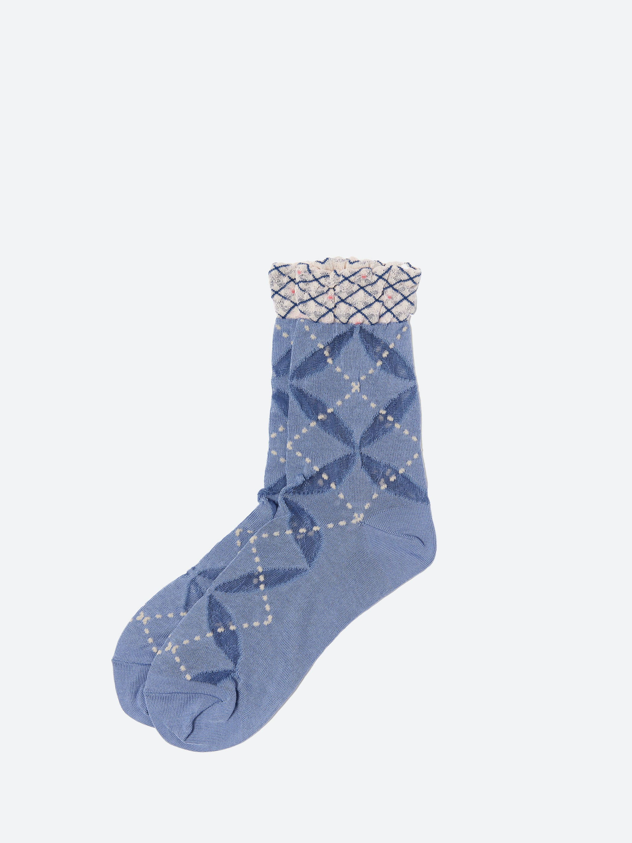 Circle Argyle Socks