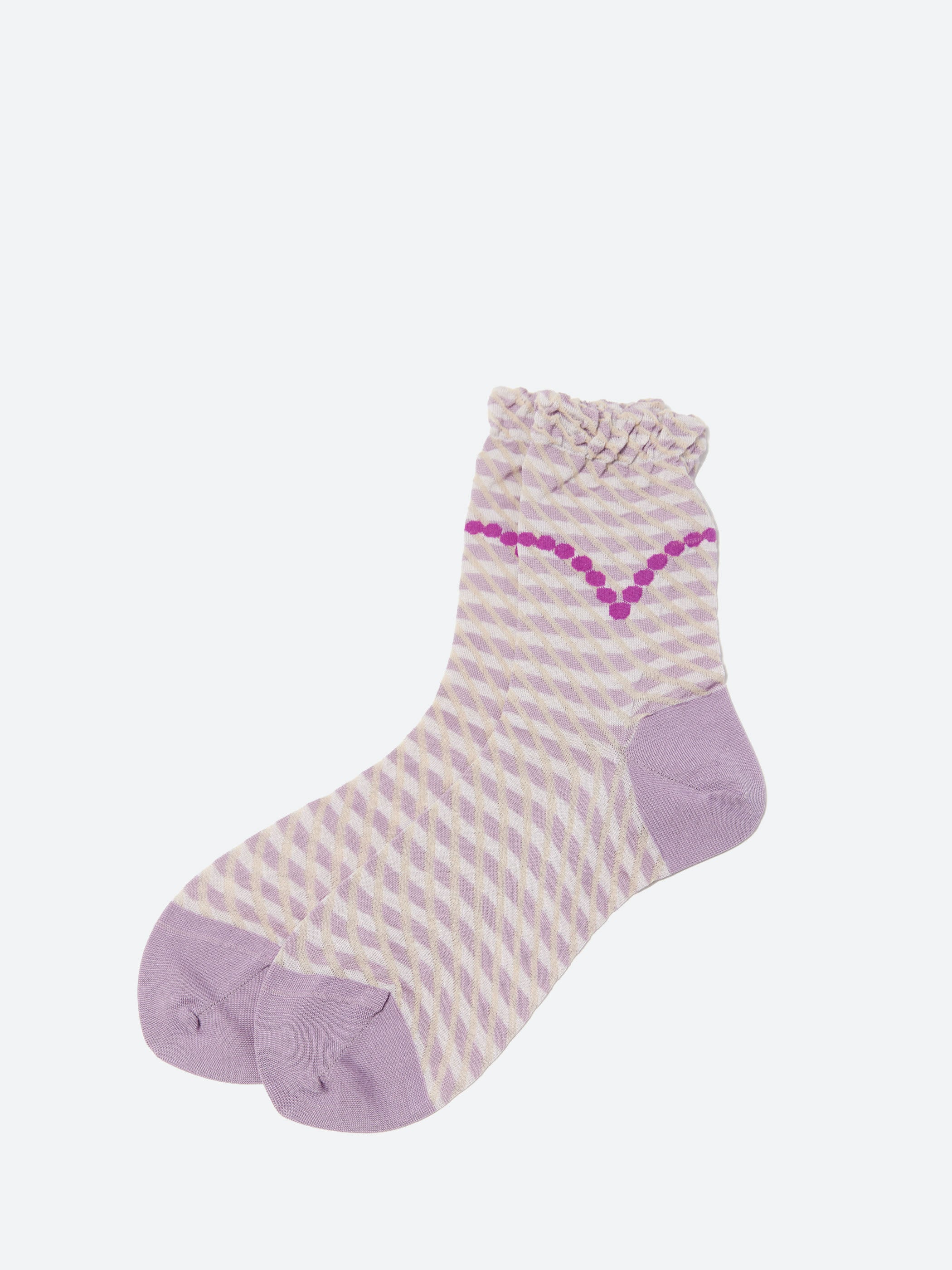 Candy Check Socks