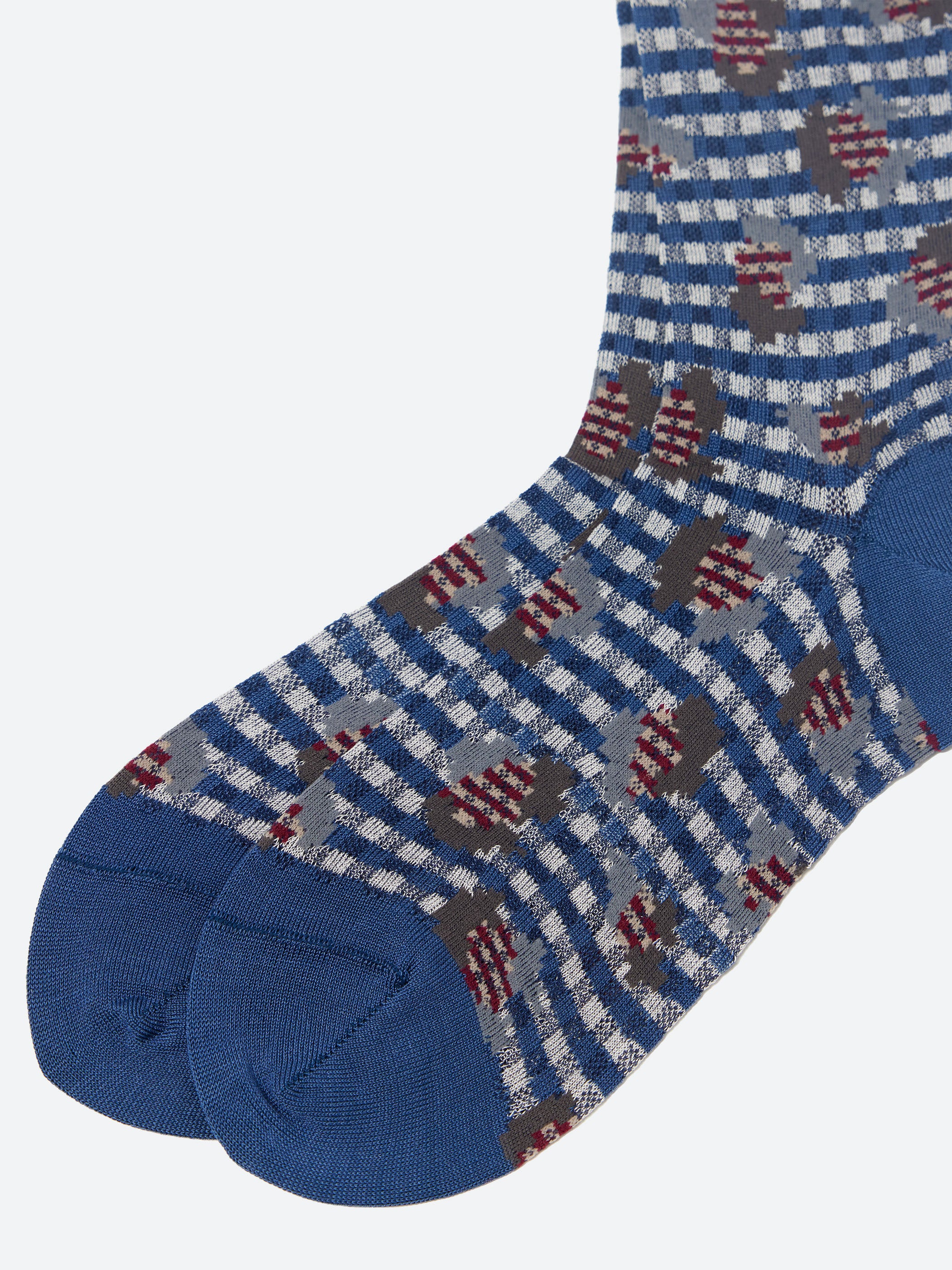 Jungle Check Socks