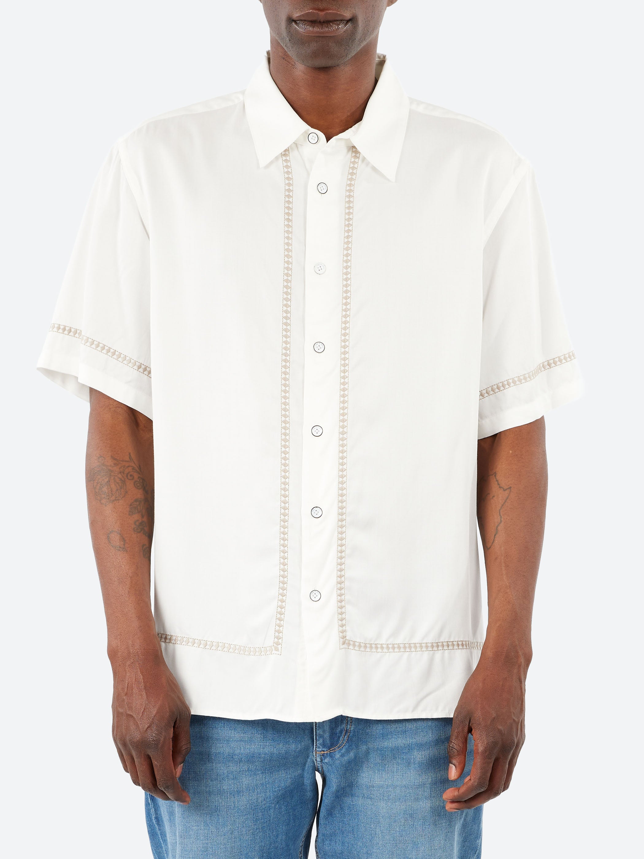 Dalton Embroidered Shirt