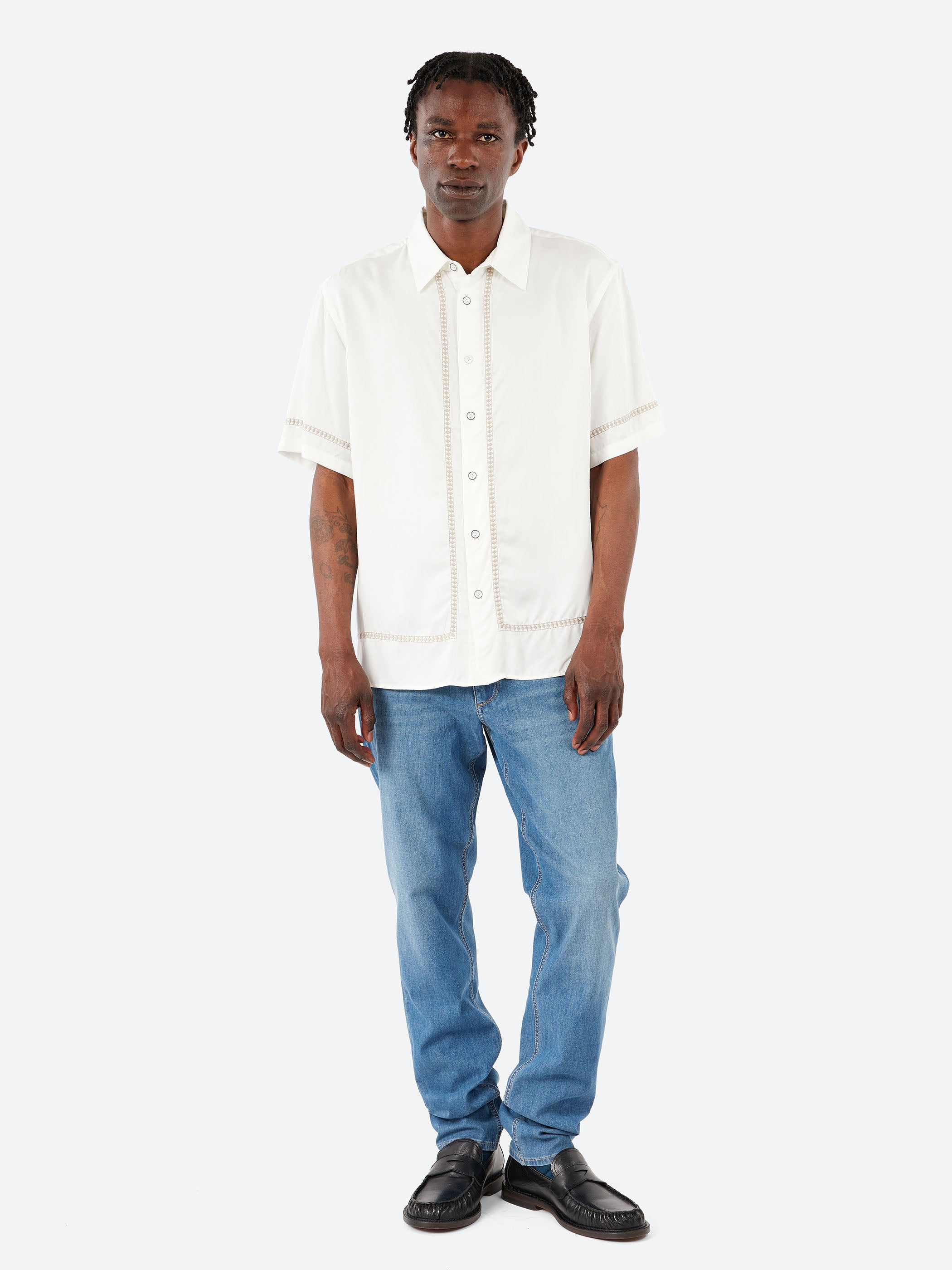 Dalton Embroidered Shirt