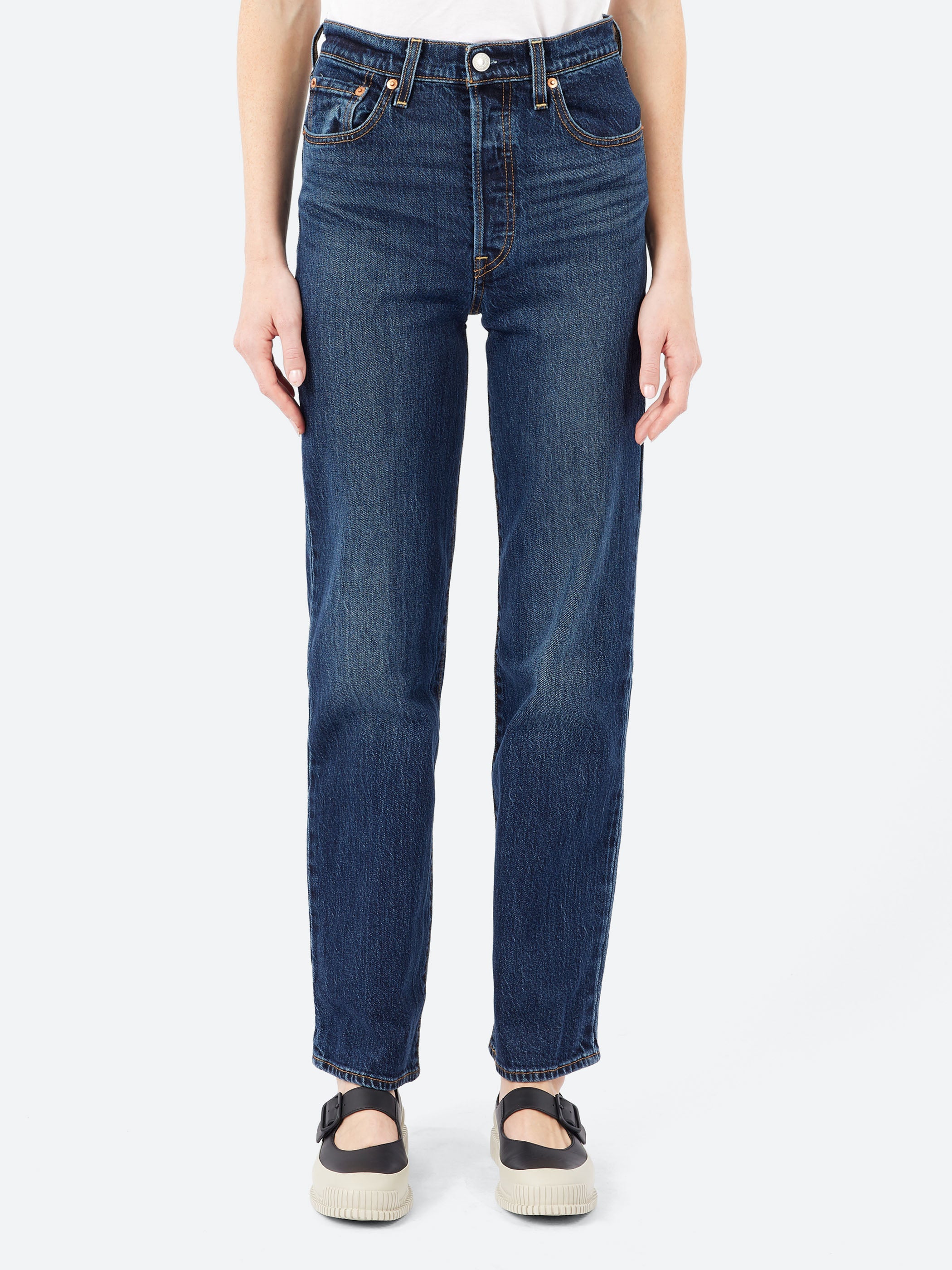 Ribcage Full Length Jeans