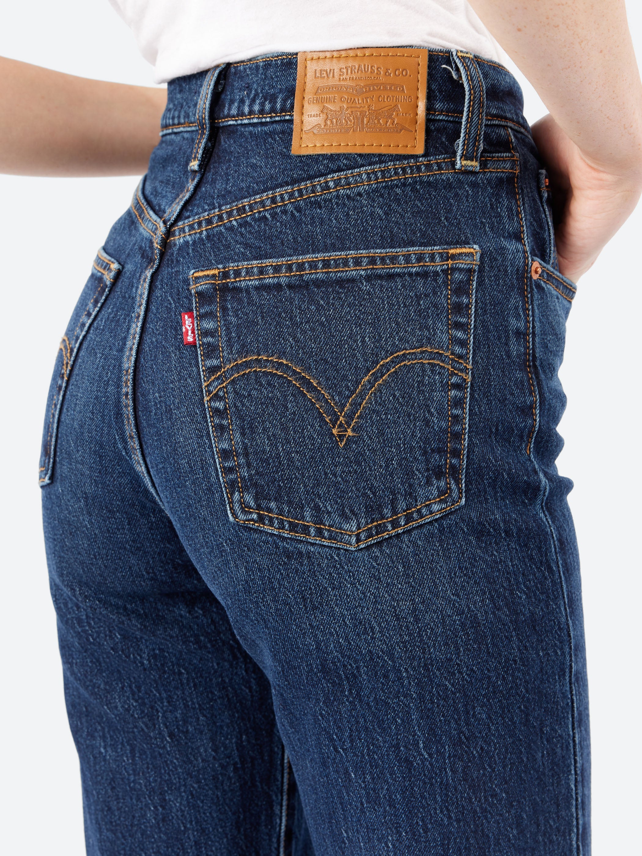 Ribcage Full Length Jeans