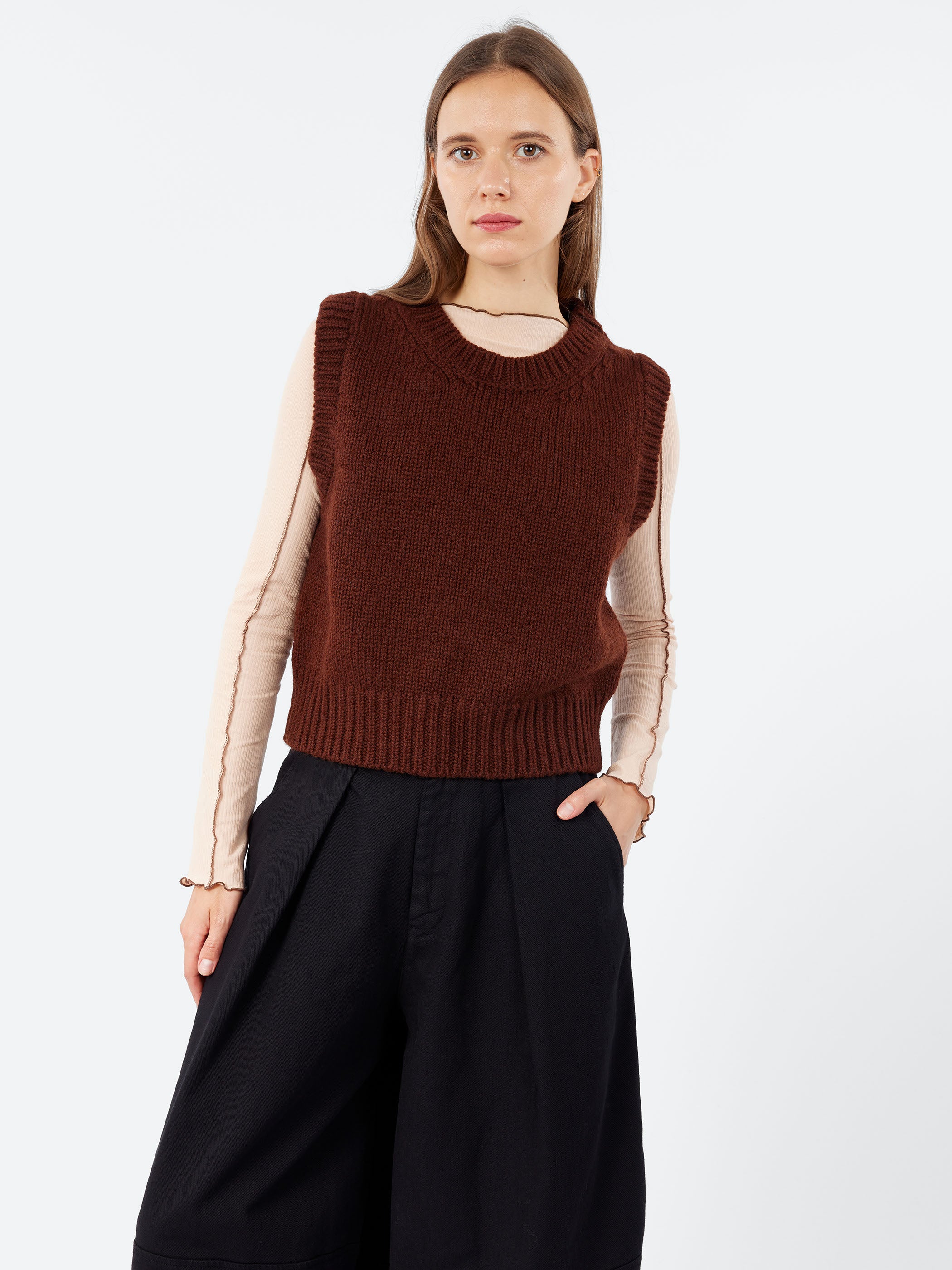 MHL Chunky Crew Neck Slipover