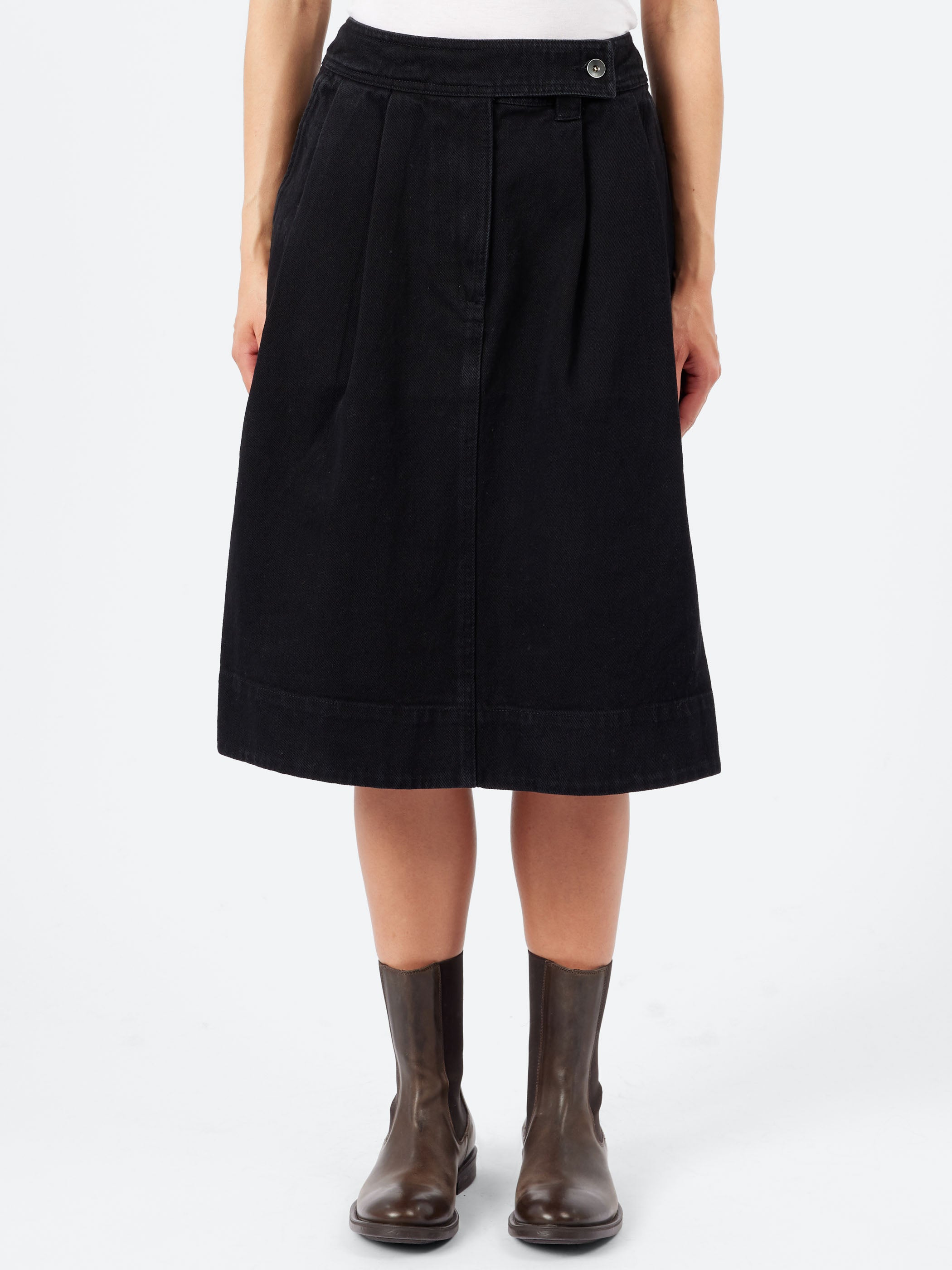 MHL Double Pleat Skirt