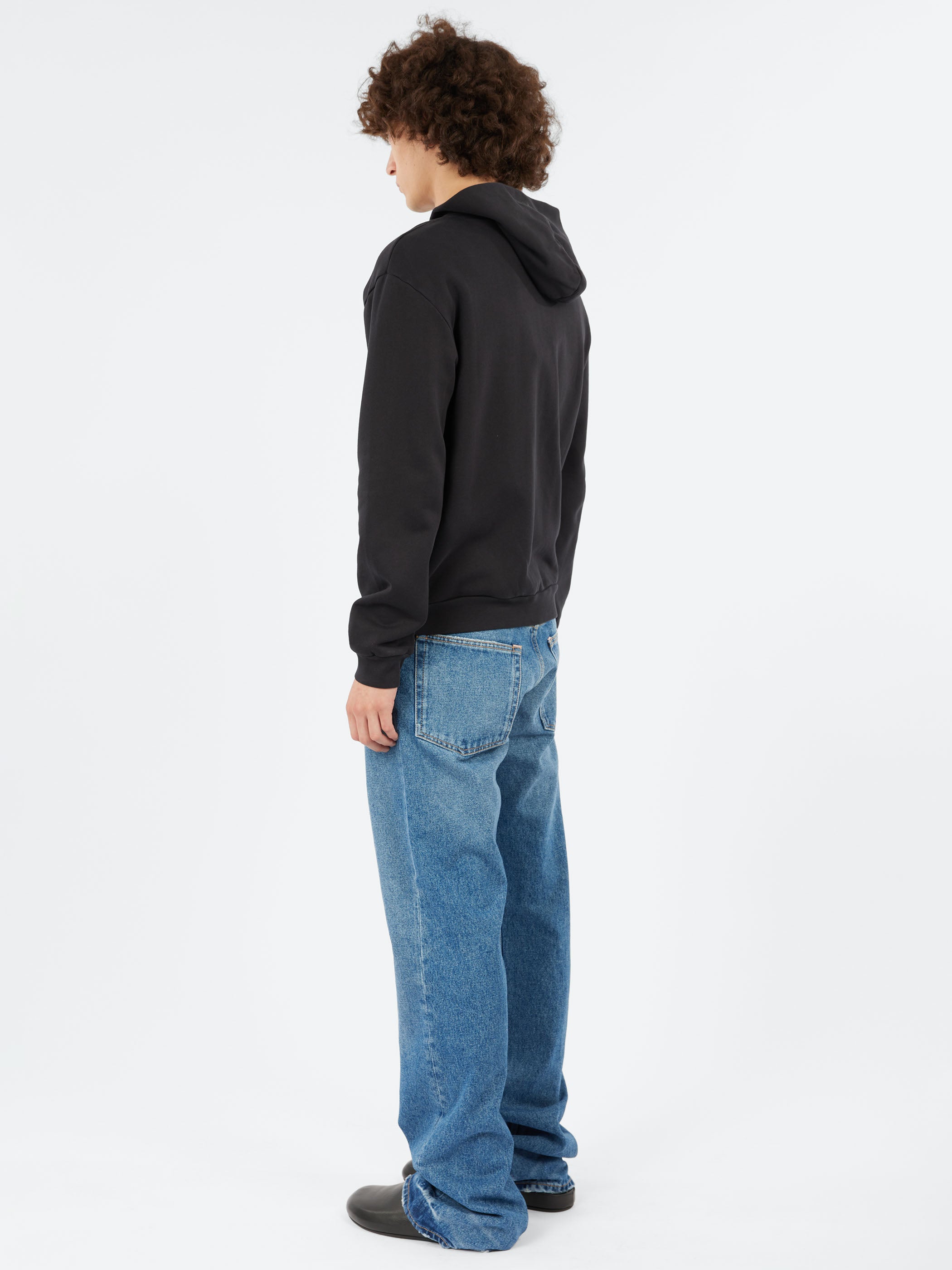 Hooded Zipper Sweater