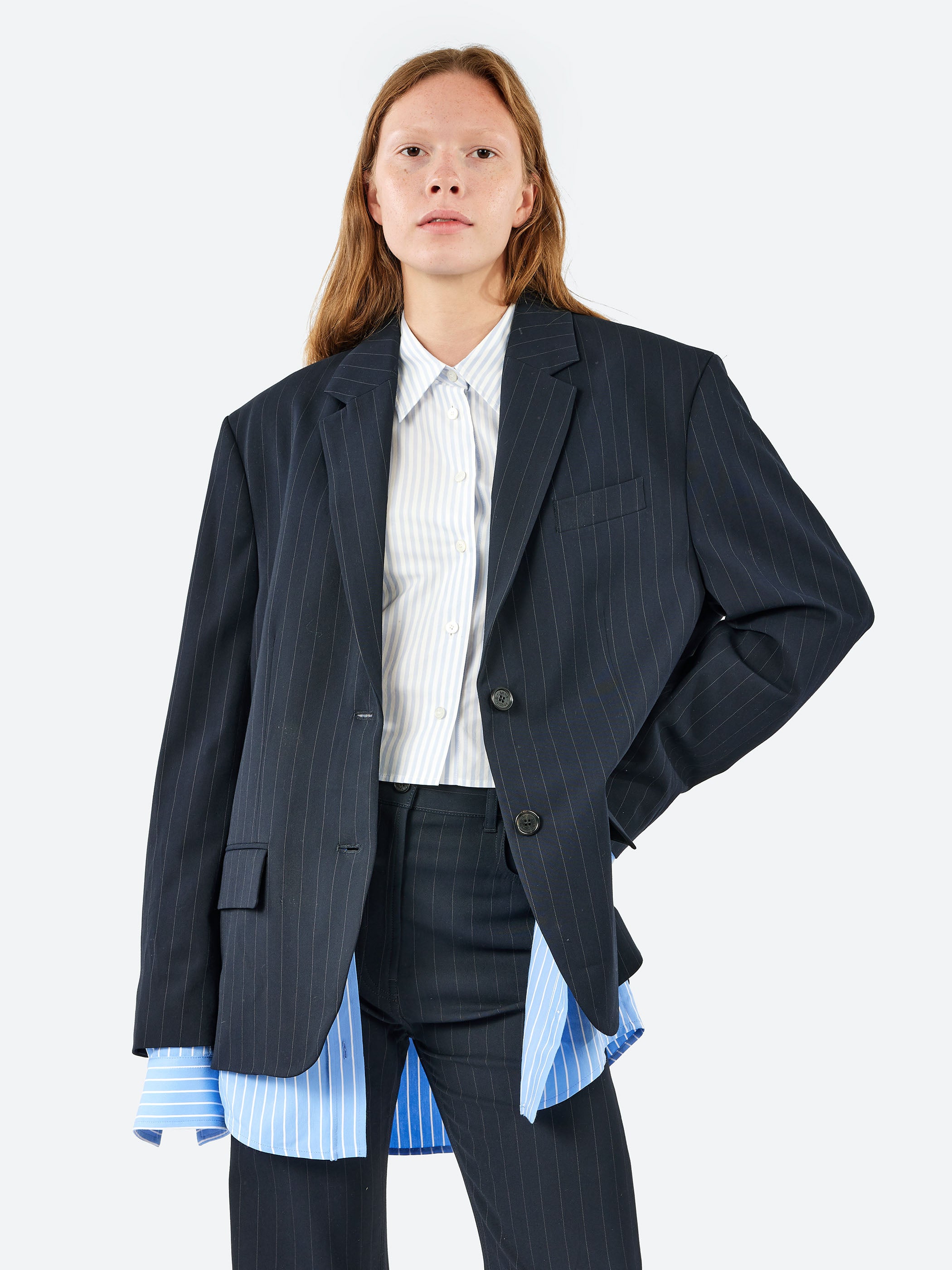 Layered Suit Jacket