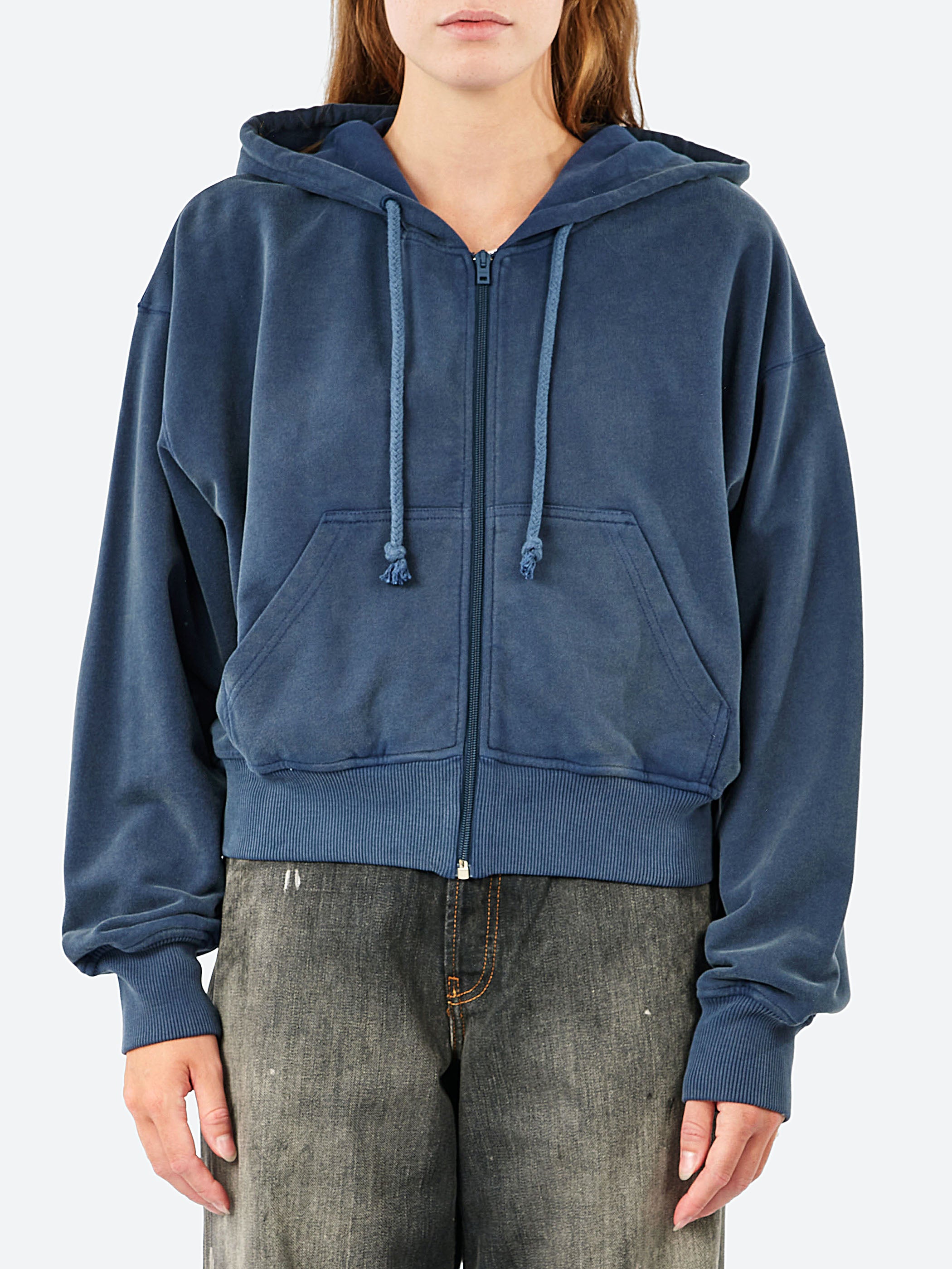 Hooded Zipper Sweater