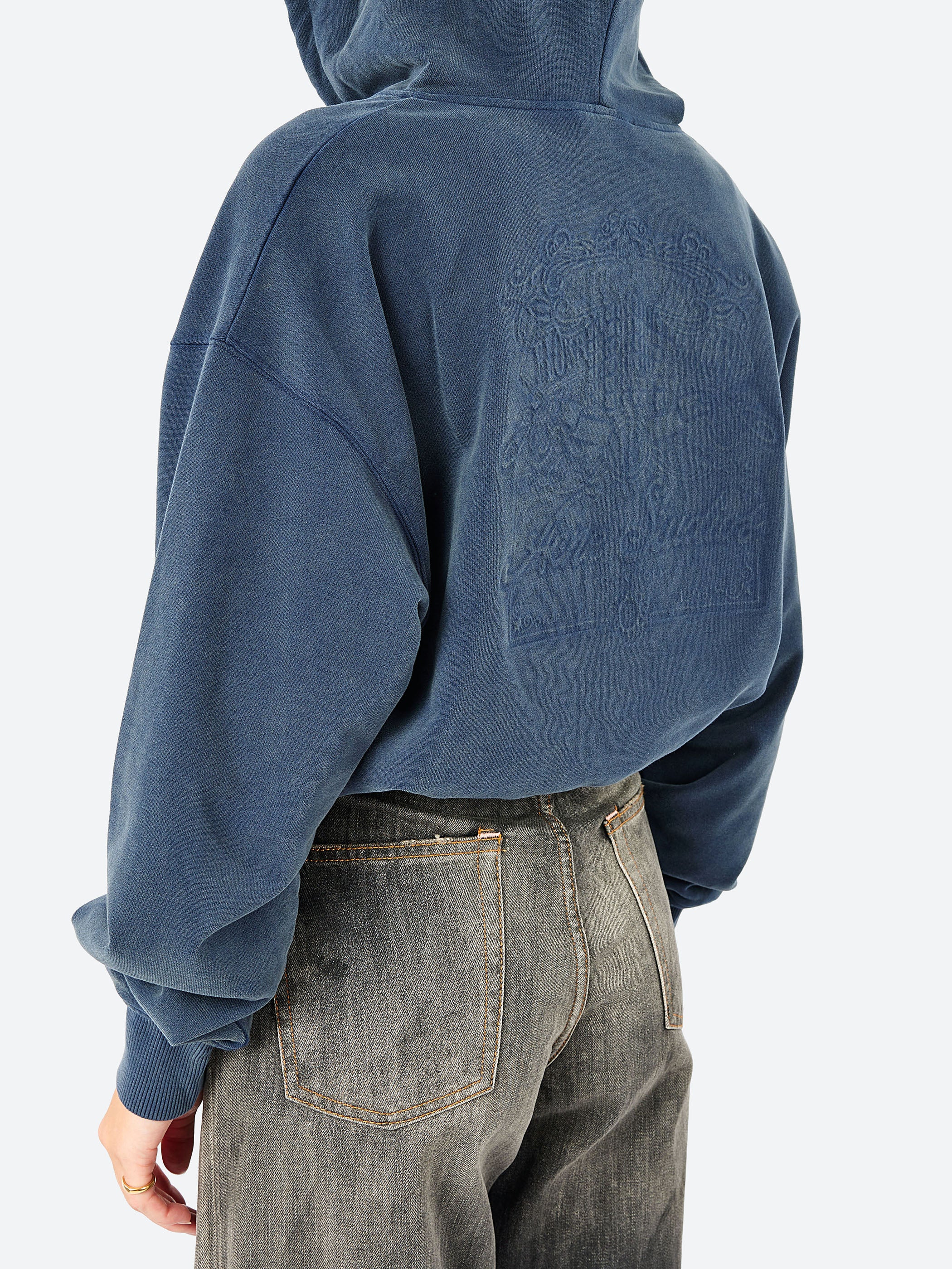 Hooded Zipper Sweater